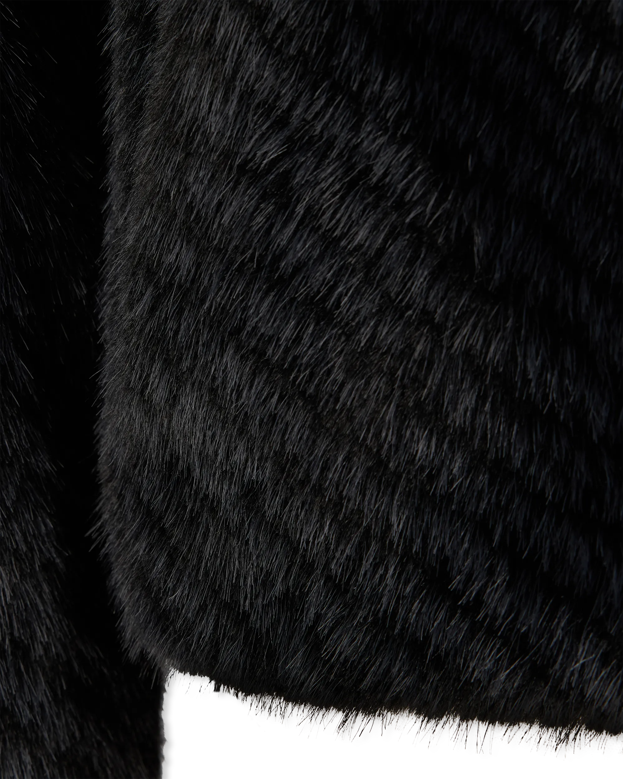 Roxi Faux Fur Bomber Jacket - DIHSAN