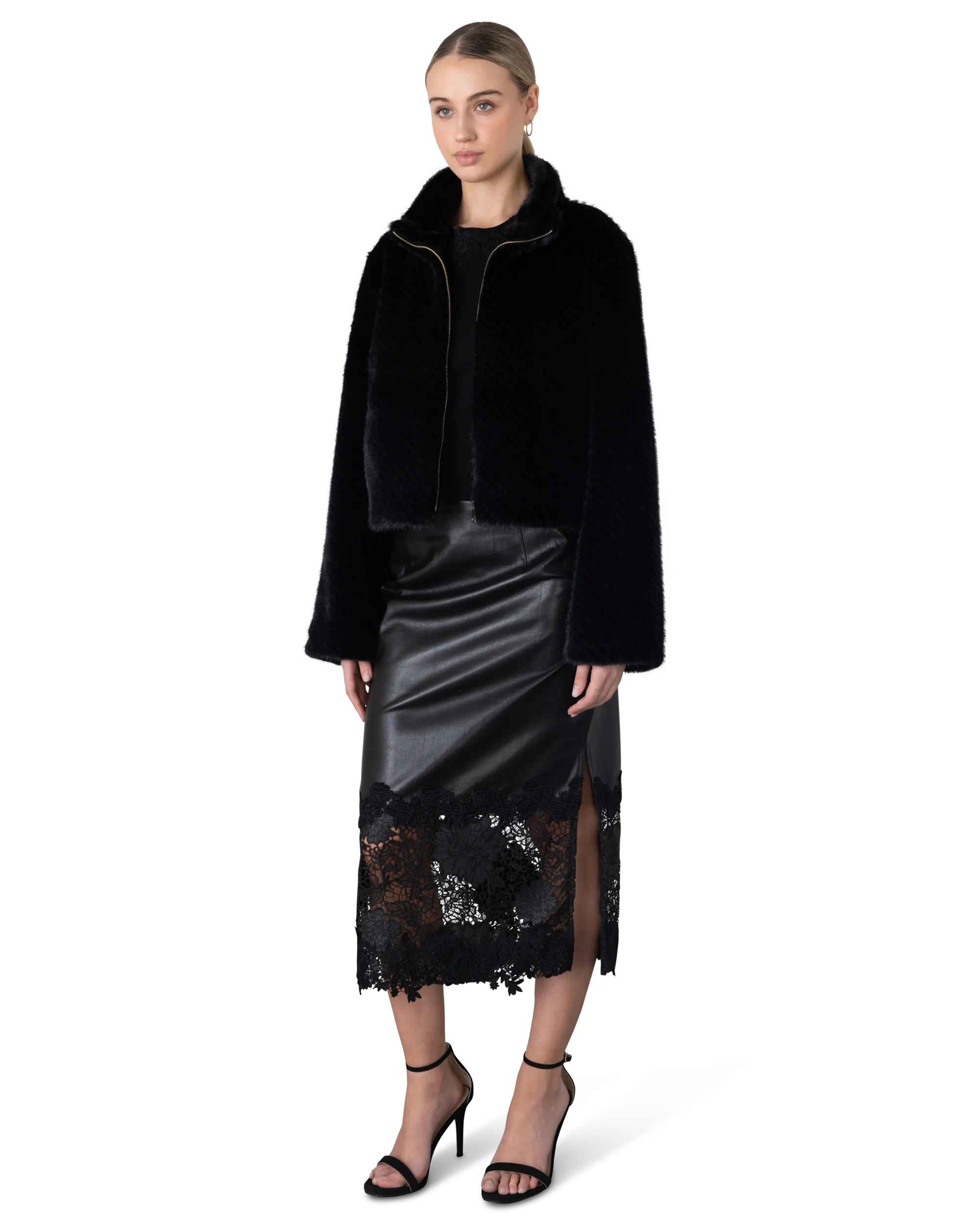 Generation Love Roxi Faux Fur Coat