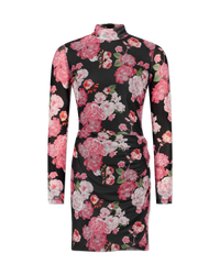 Talulla Floral Mesh Mini Dress - DIHSAN