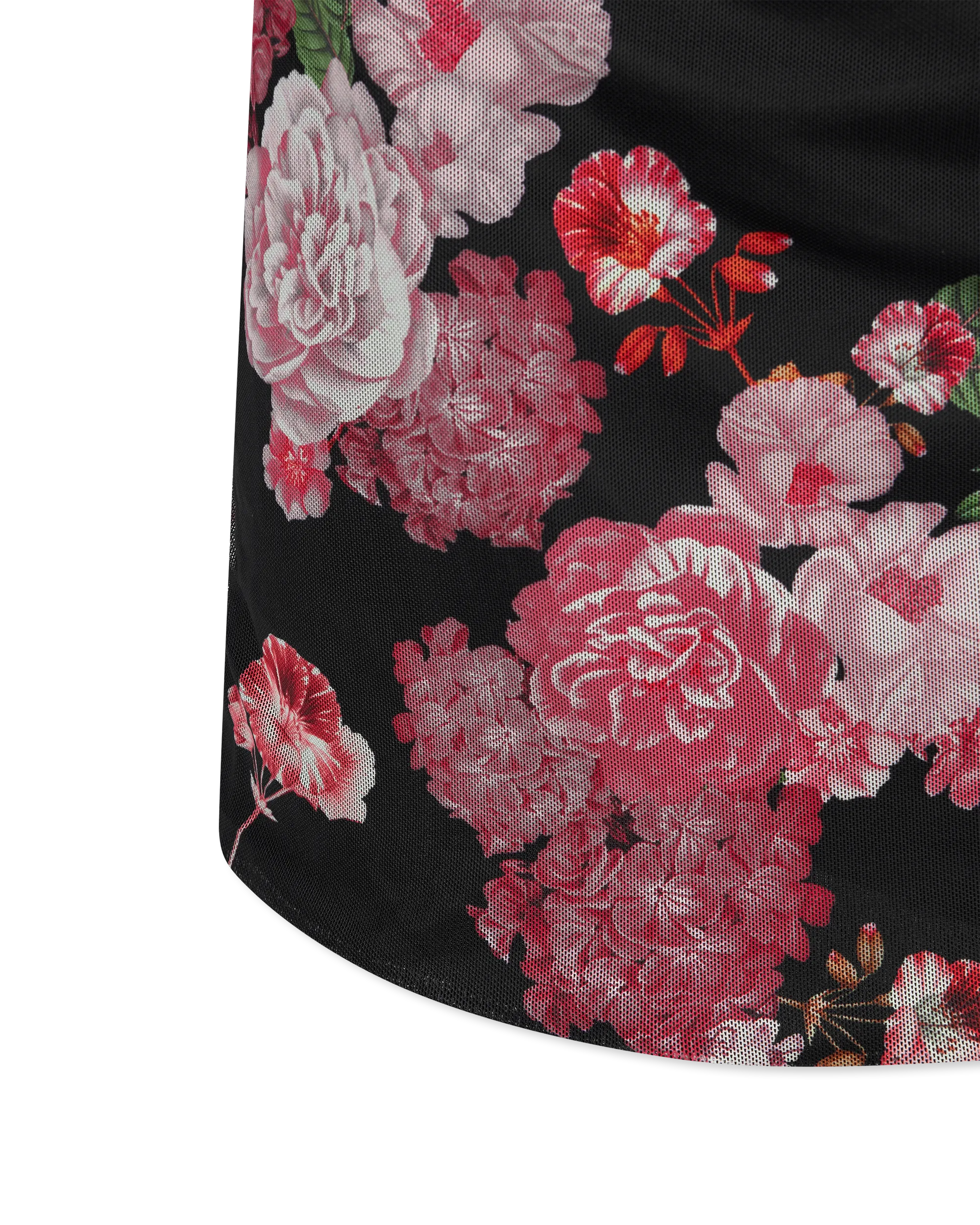 Talulla Floral Mesh Mini Dress - DIHSAN