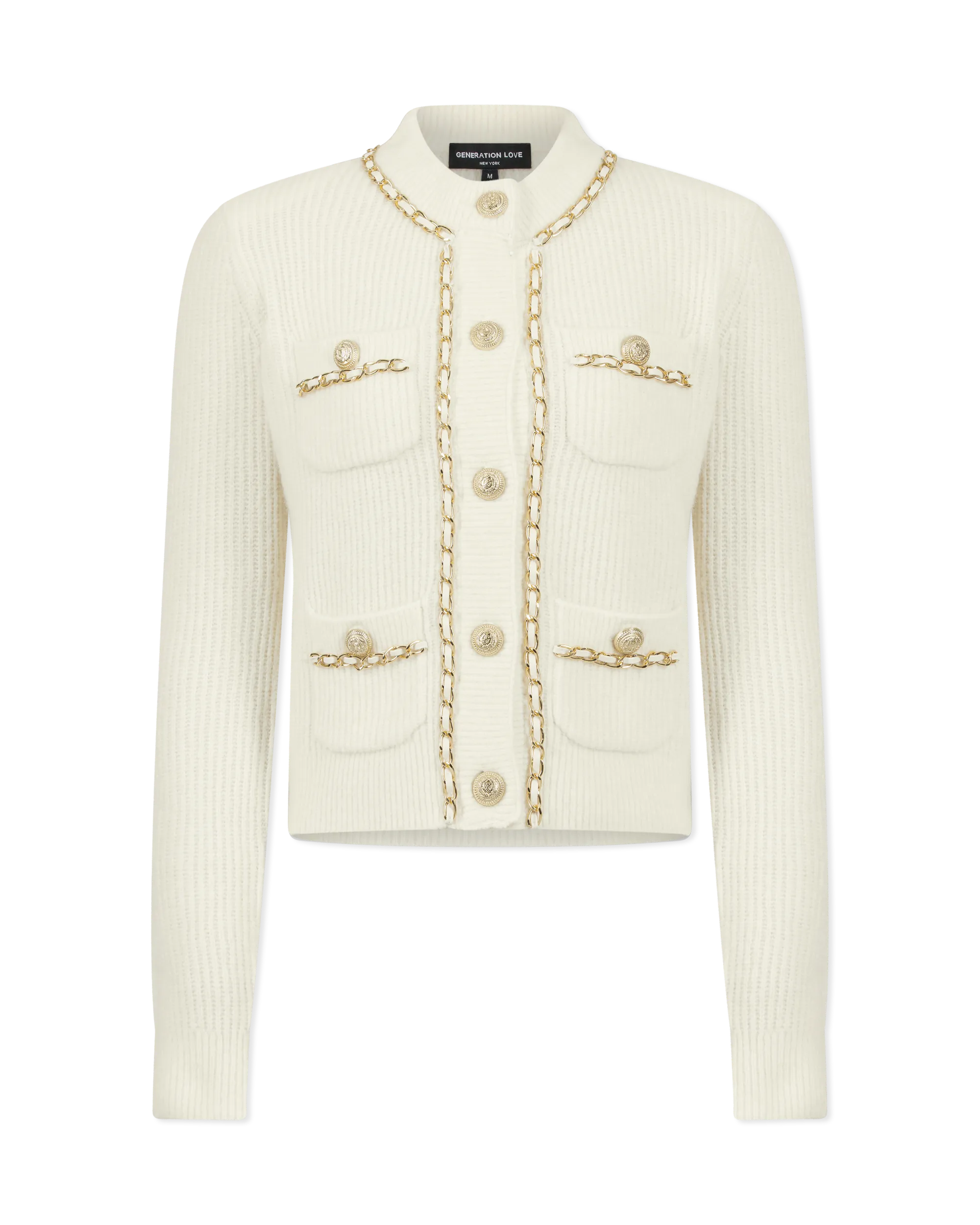 Selma Chain Cardigan - DIHSAN