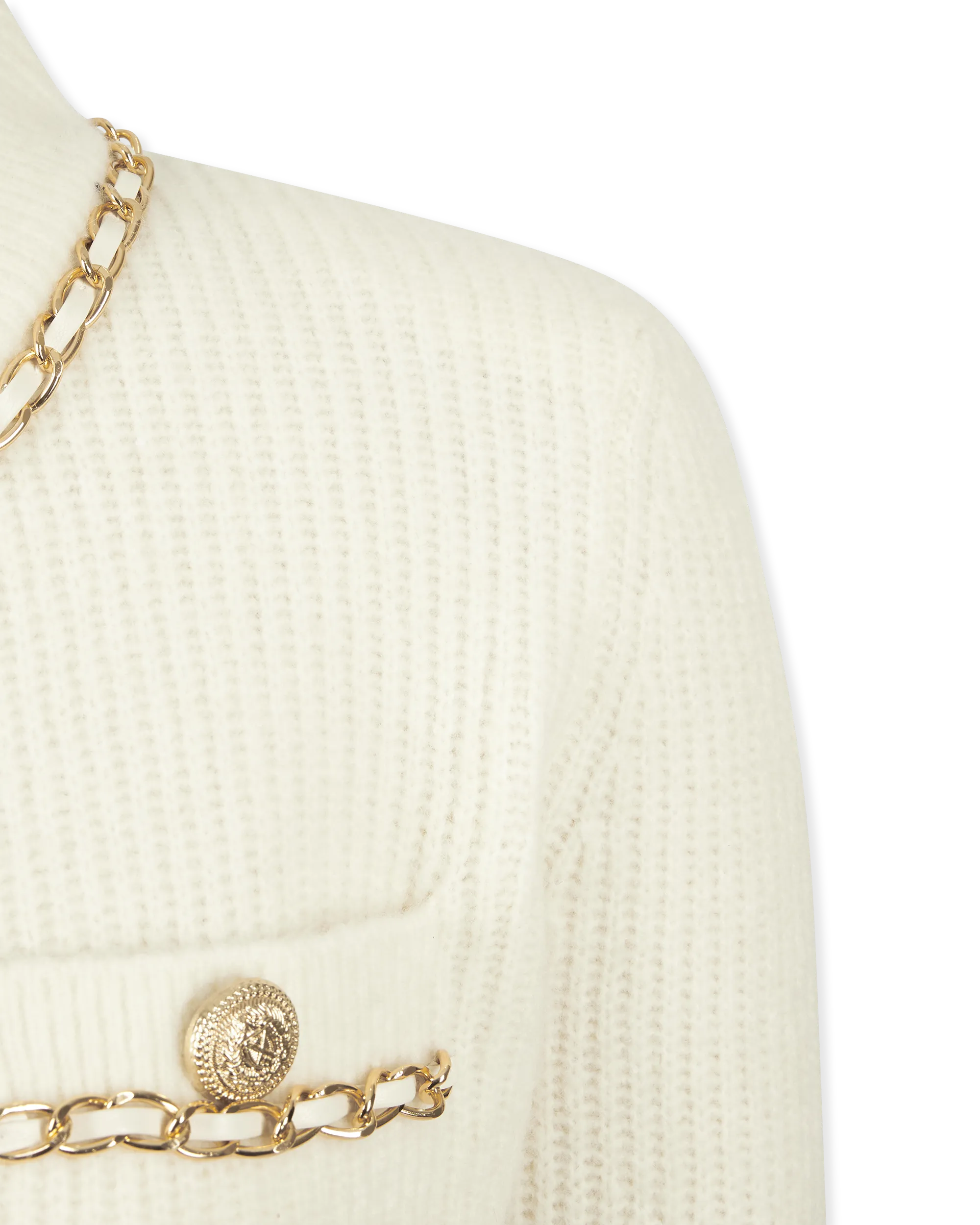 Selma Chain Cardigan - DIHSAN