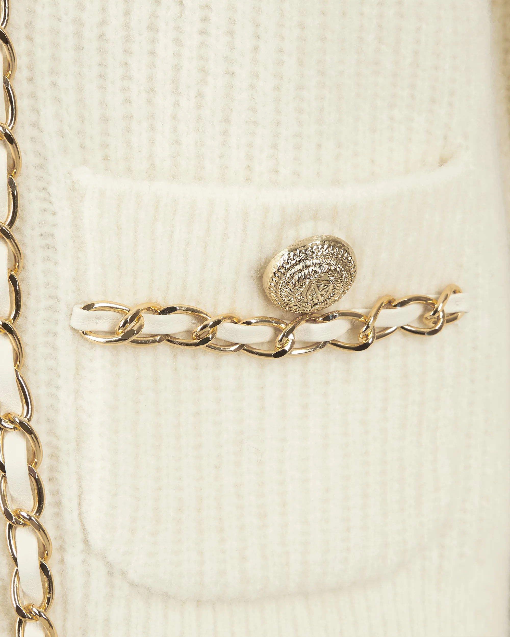 Selma Chain Cardigan - DIHSAN