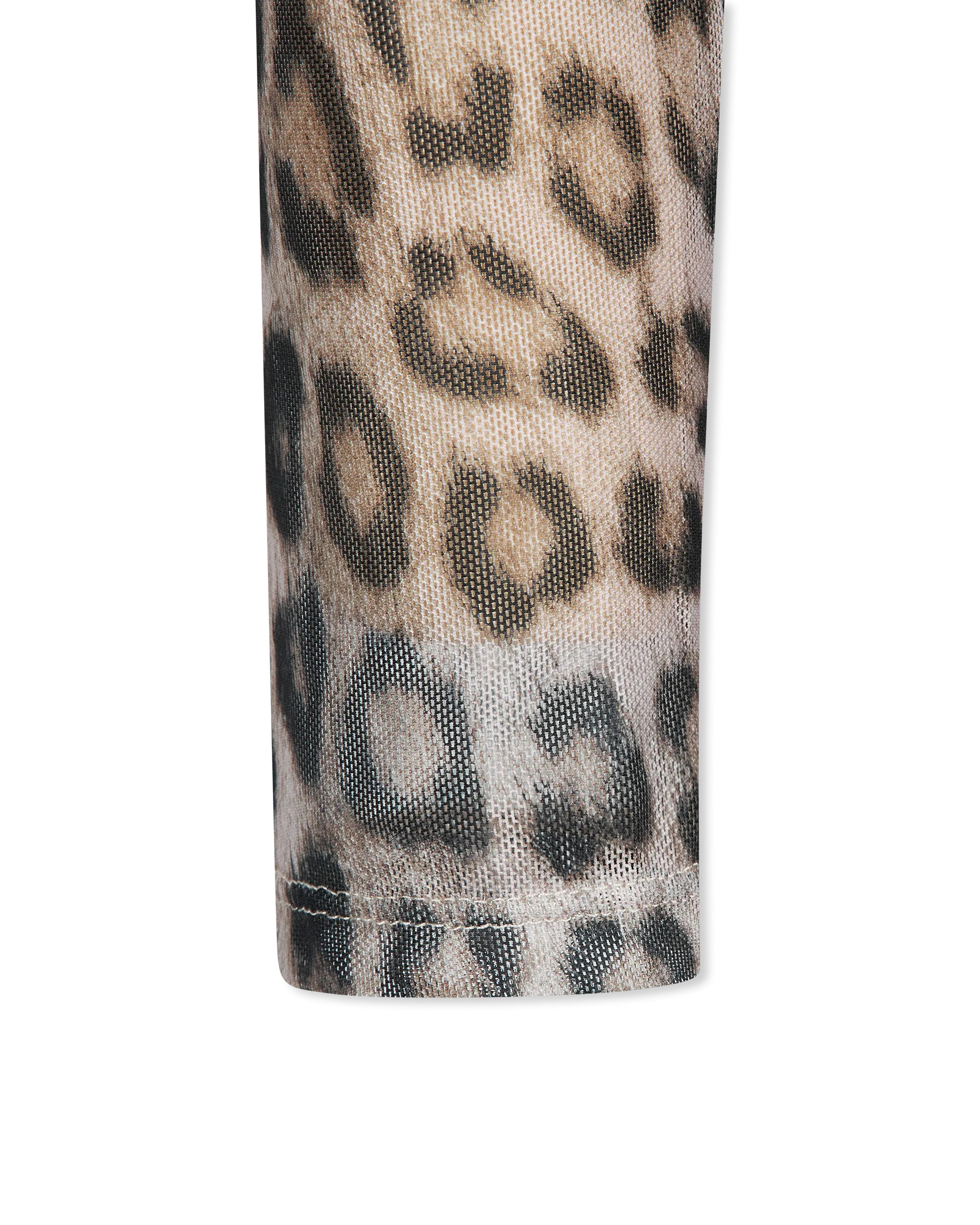 Talulla Leo Mesh Mini Dress - DIHSAN