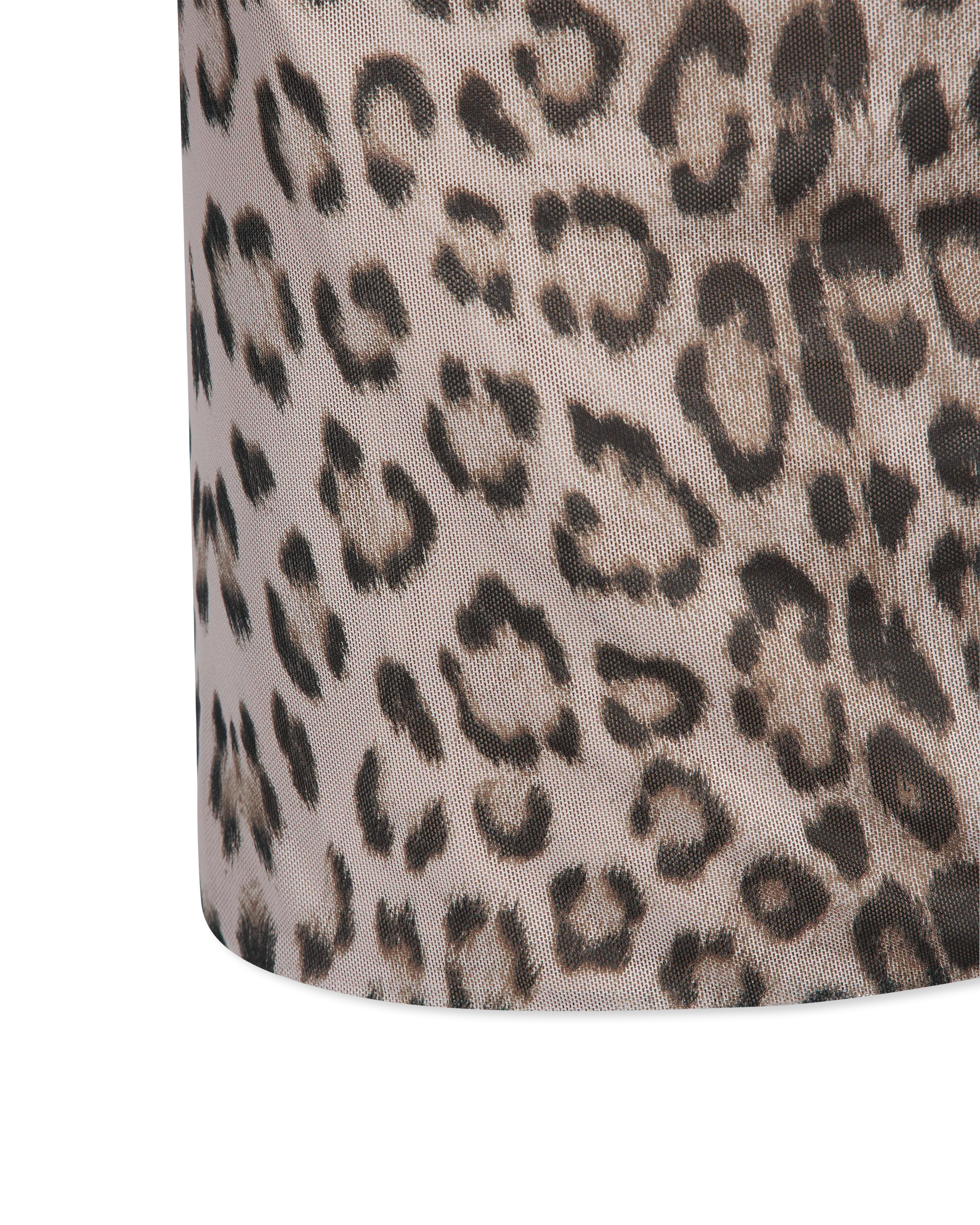 Talulla Leo Mesh Mini Dress - DIHSAN