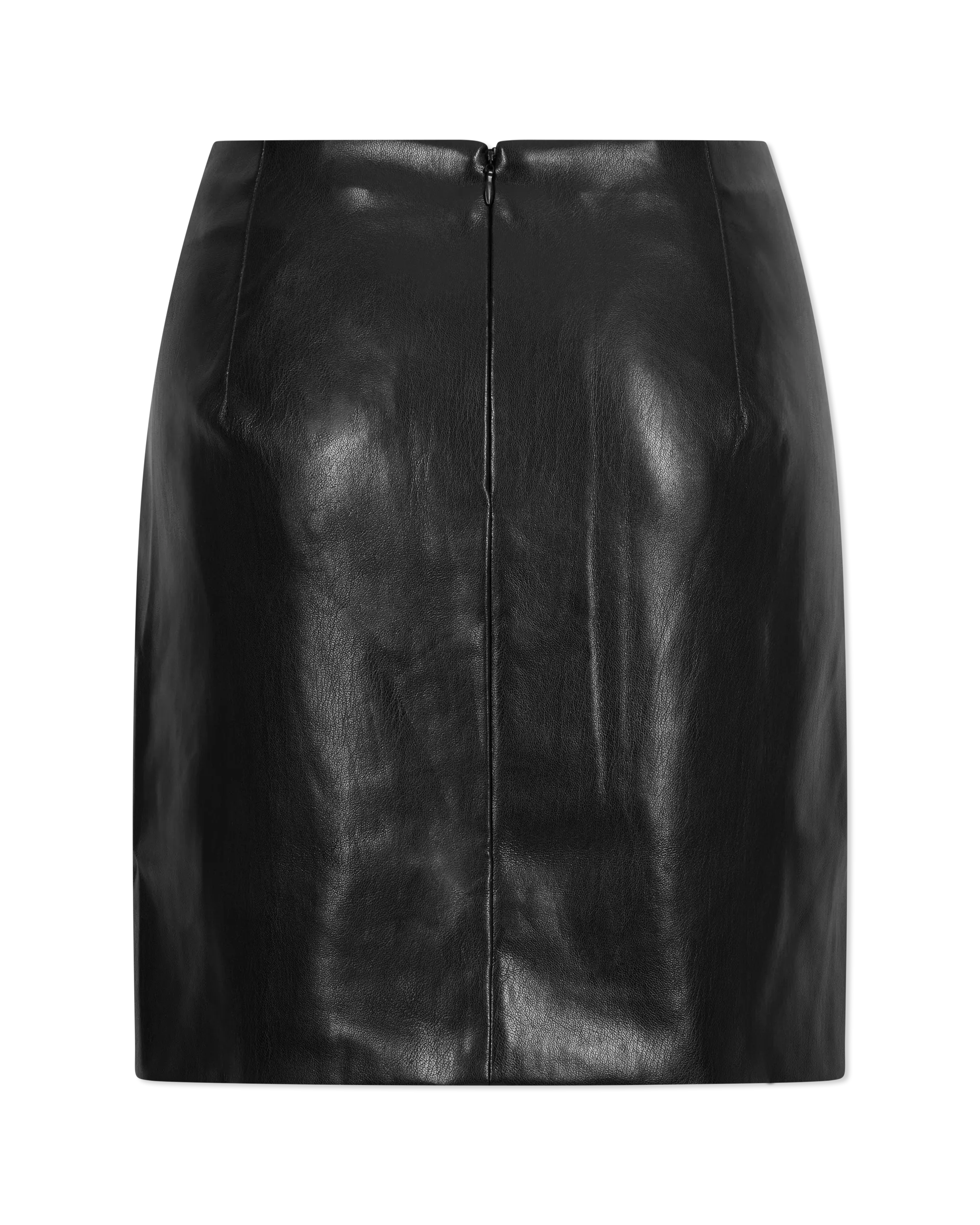 Shyann Vegan Leather Mini Skirt - DIHSAN