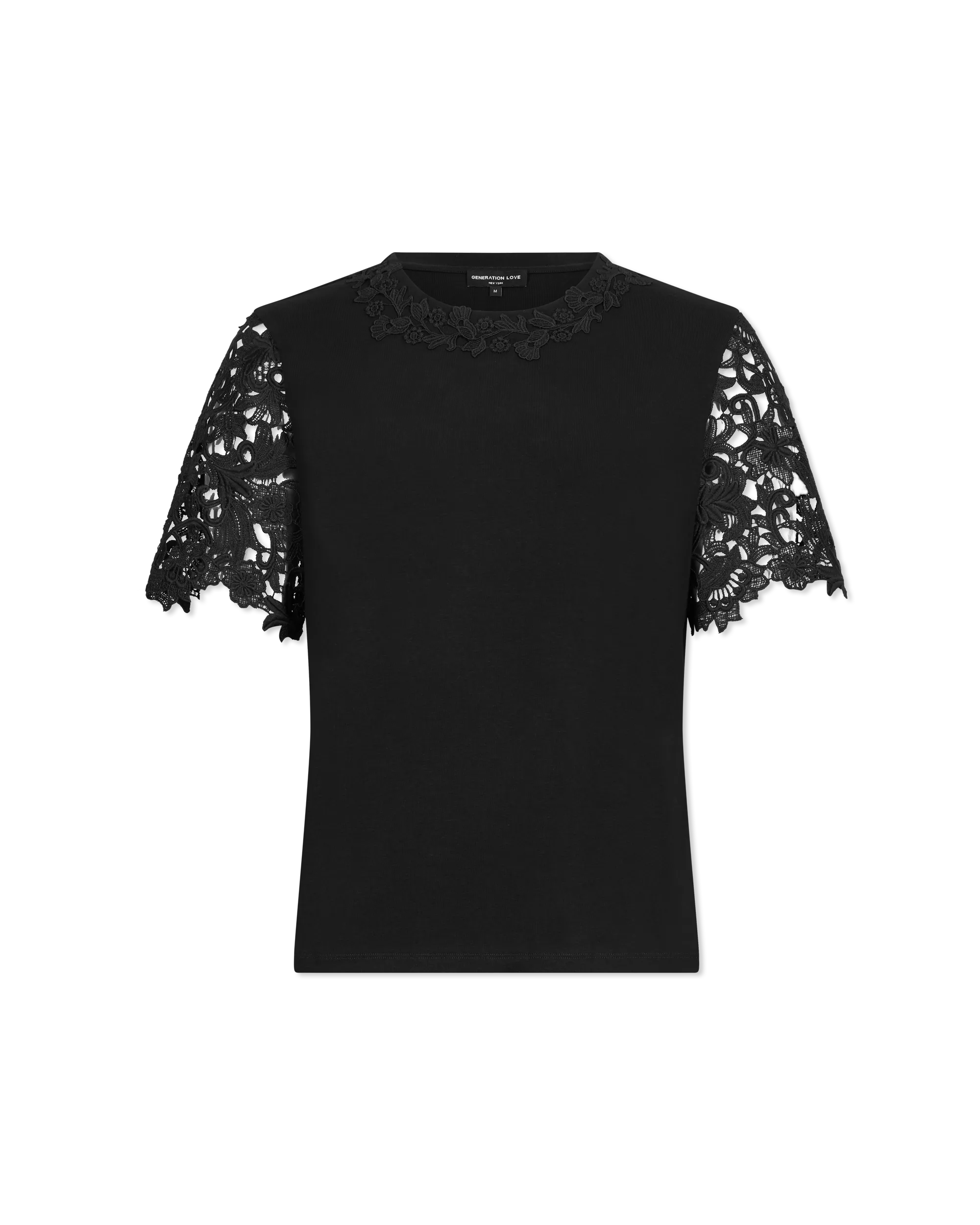 Ramona Lace Combo Top - DIHSAN