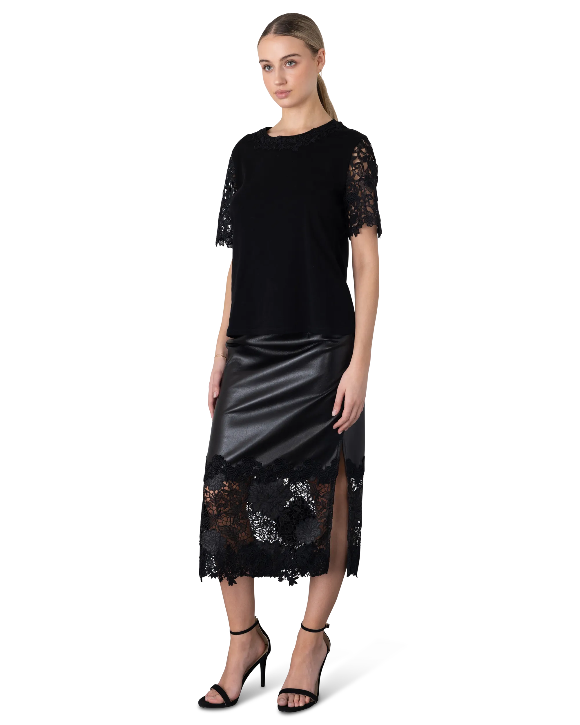 Generation Love Ramona Lace Sleeve Top