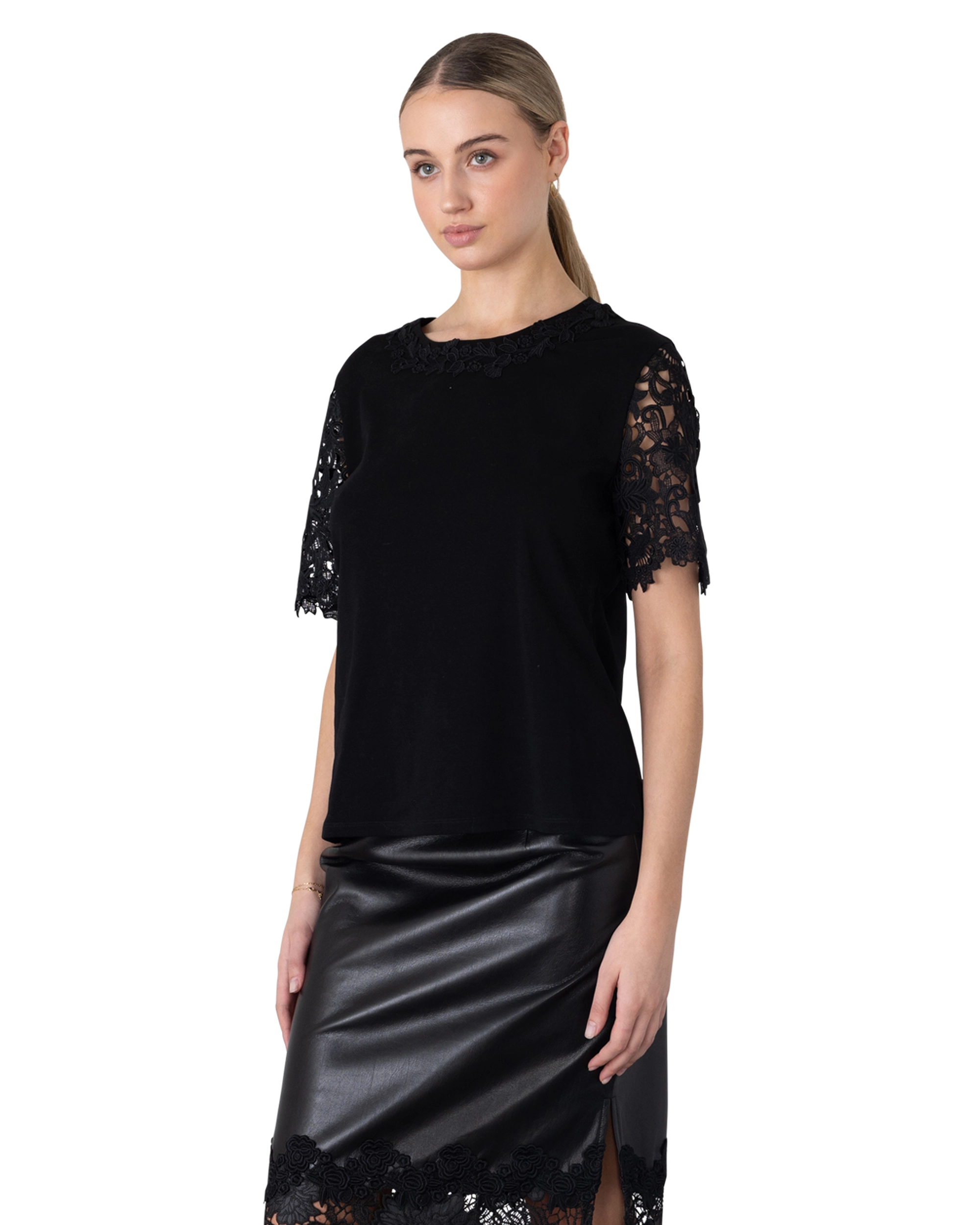 Generation Love Ramona Lace Sleeve Top