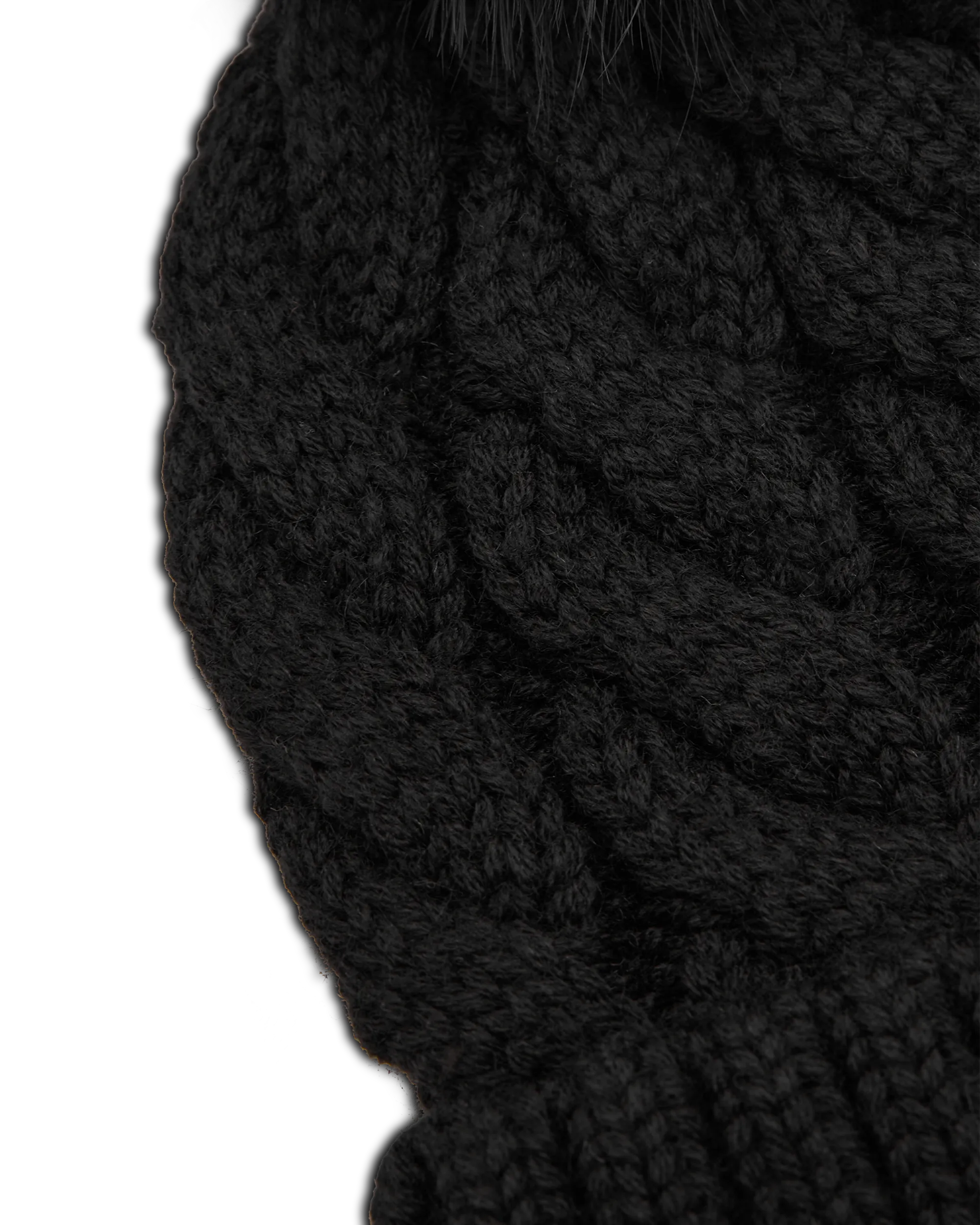 Amalie-TN Cable-Knit Toque - DIHSAN