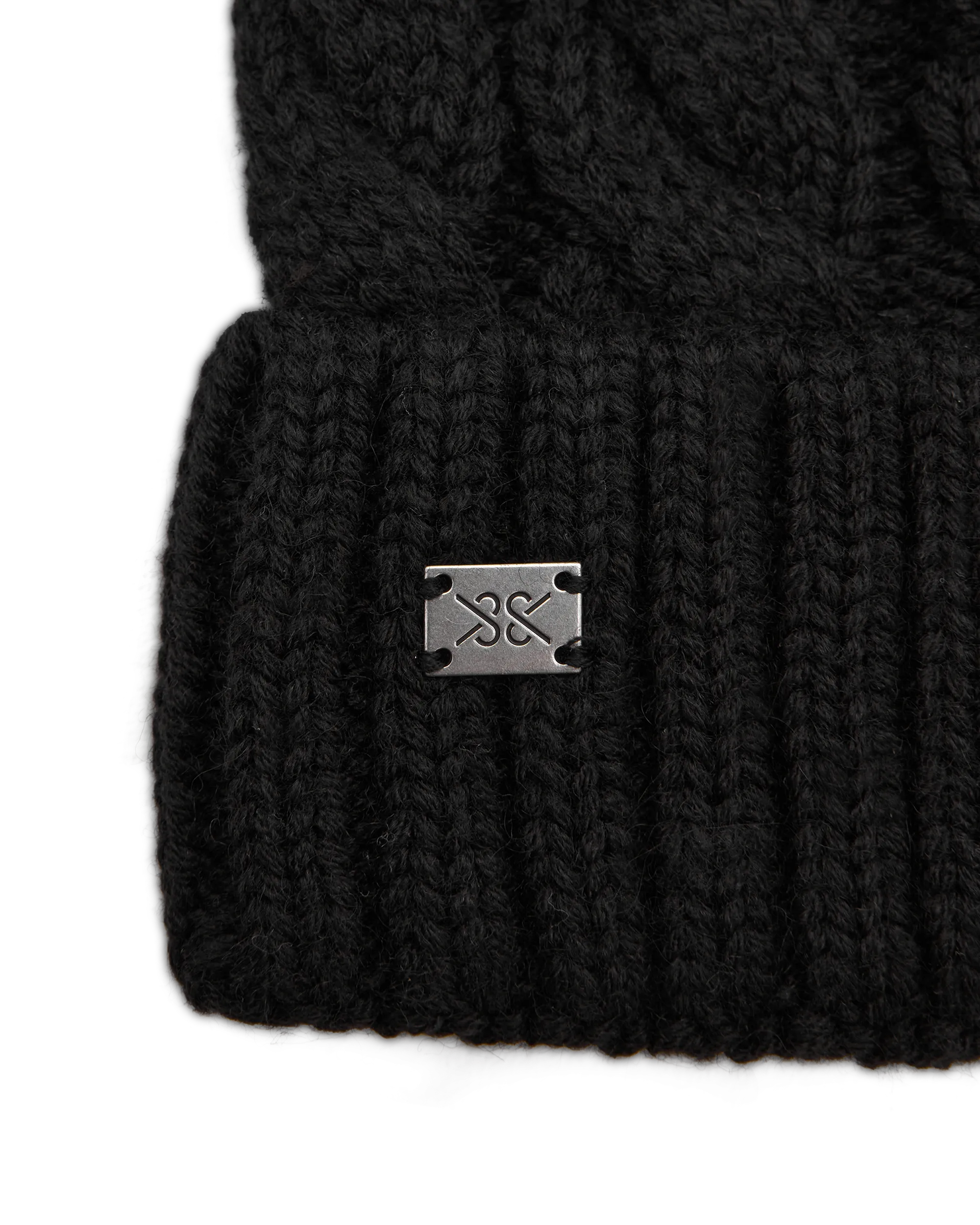 Amalie-TN Cable-Knit Toque - DIHSAN
