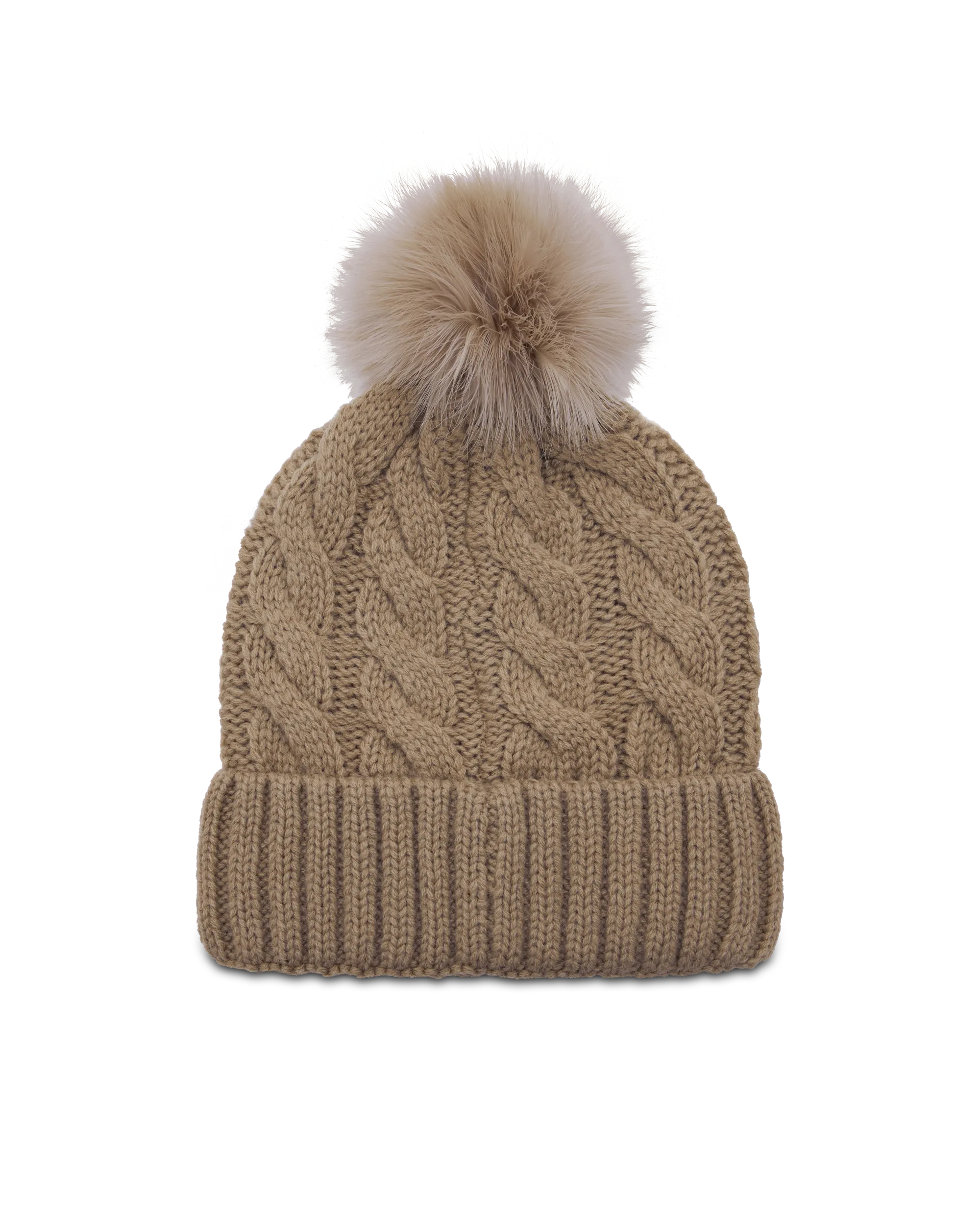 Amalie-TN Cable-Knit Toque - DIHSAN