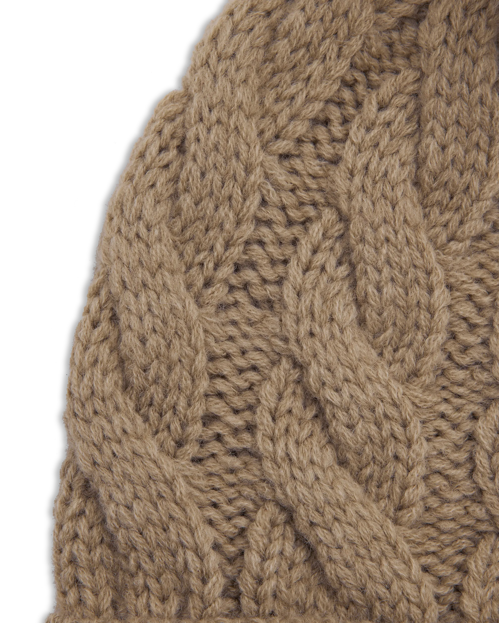 Amalie-TN Cable-Knit Toque - DIHSAN