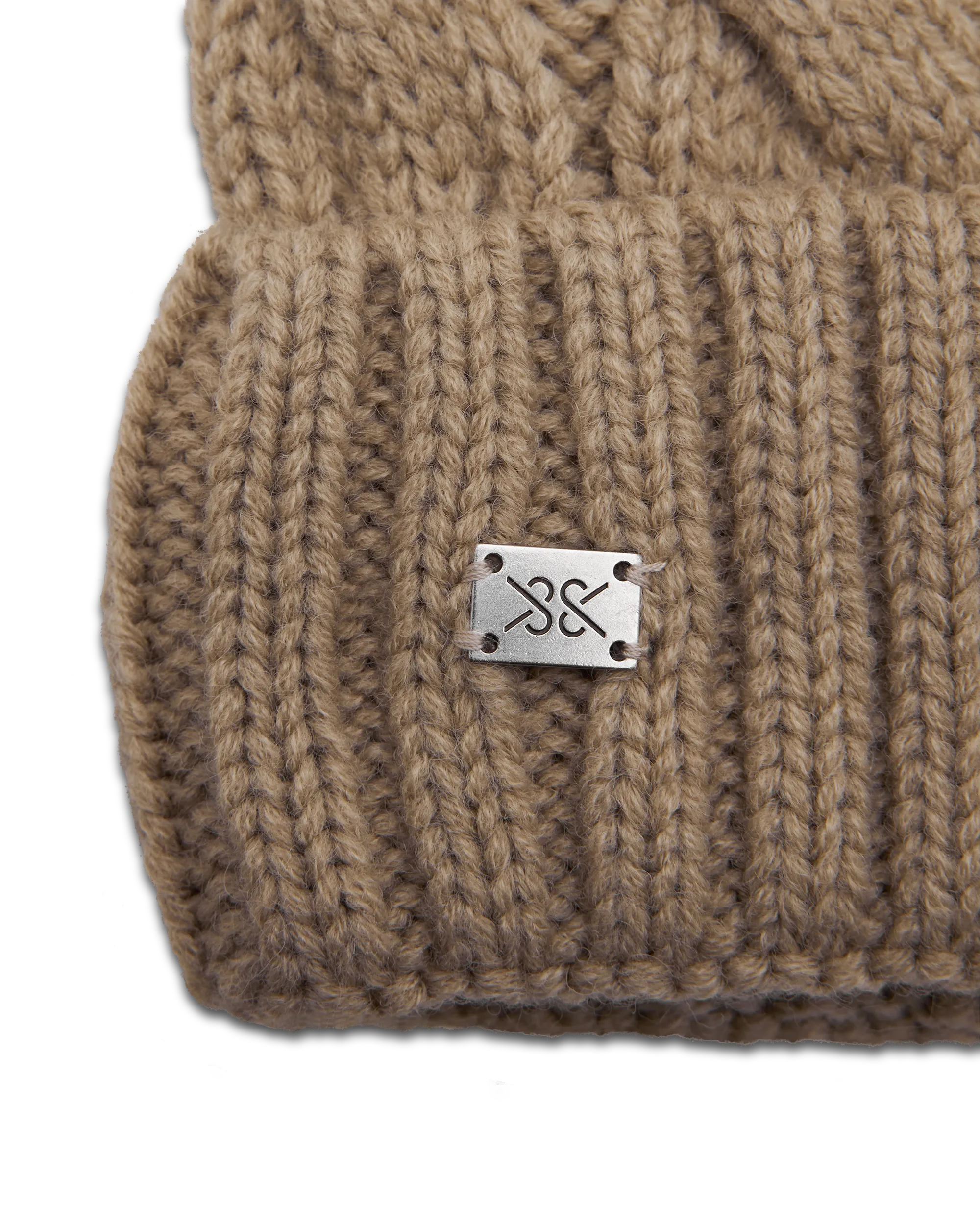 Amalie-TN Cable-Knit Toque - DIHSAN