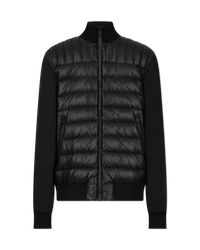 Collin-R Nano Down Mixed Media Bomber Jacket - DIHSAN