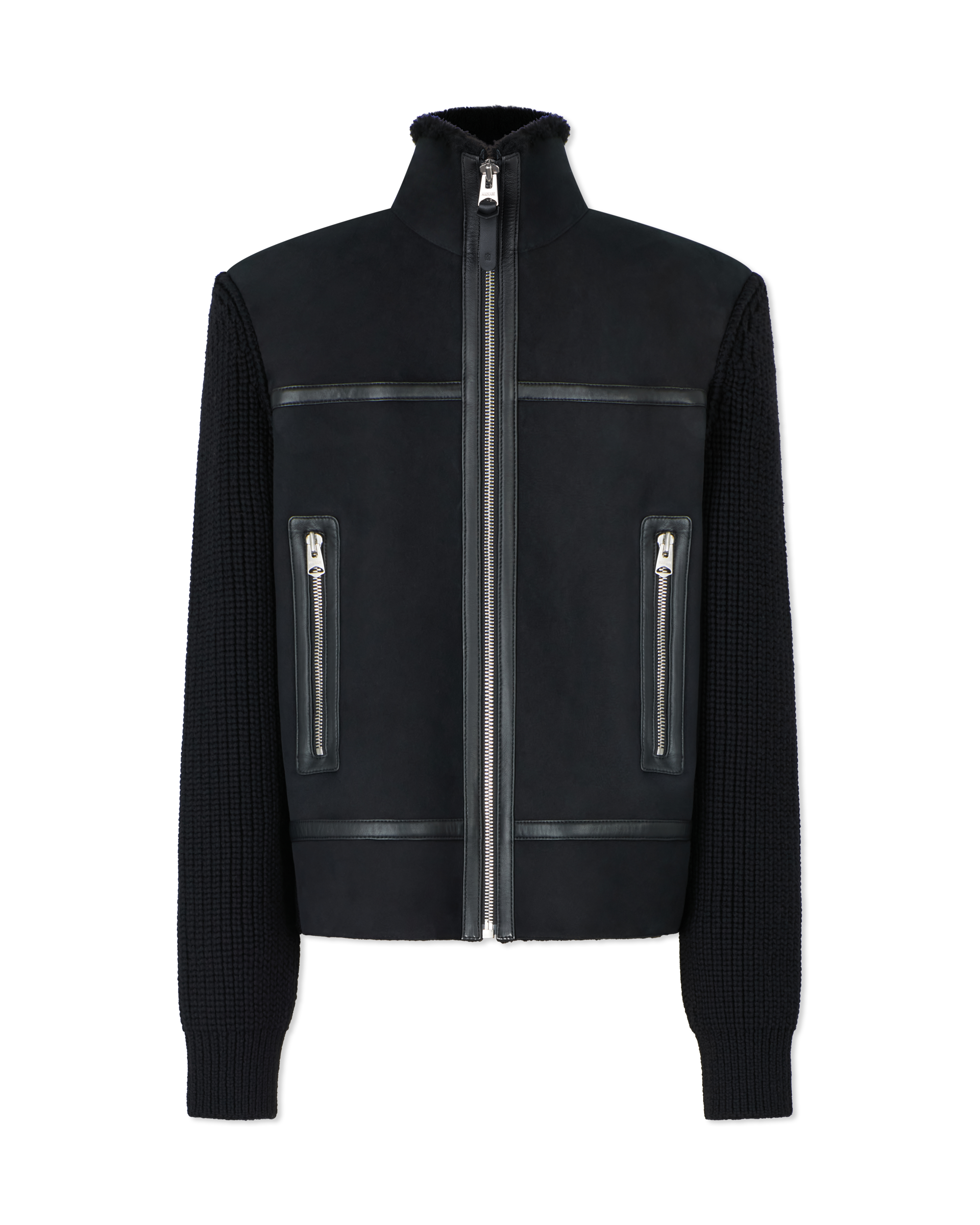 Jonathan Mixed Media Jacket