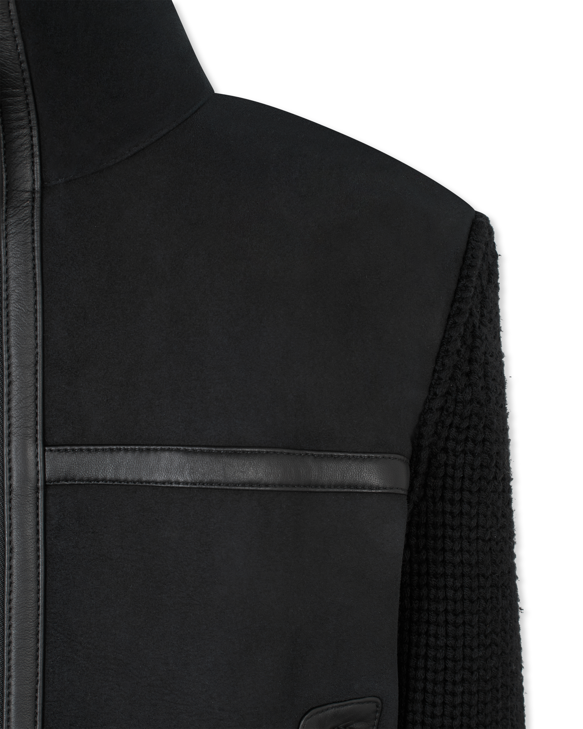 Jonathan Mixed Media Jacket