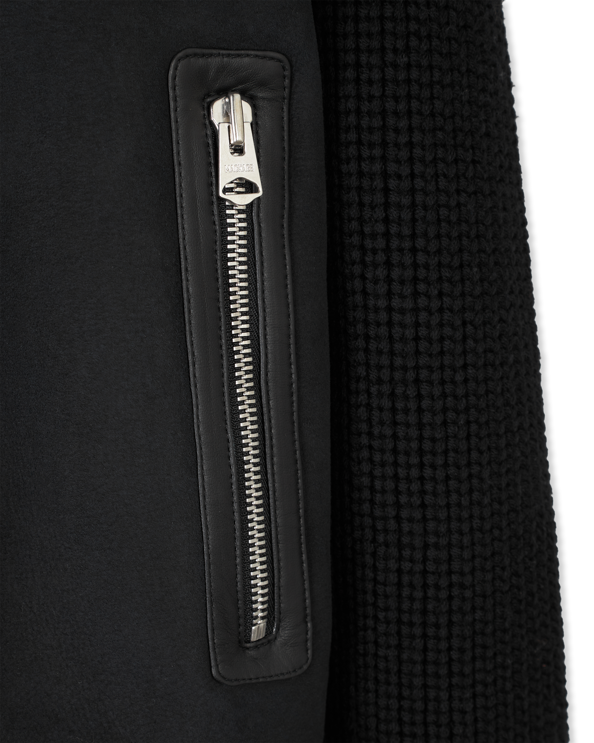 Jonathan Mixed Media Jacket