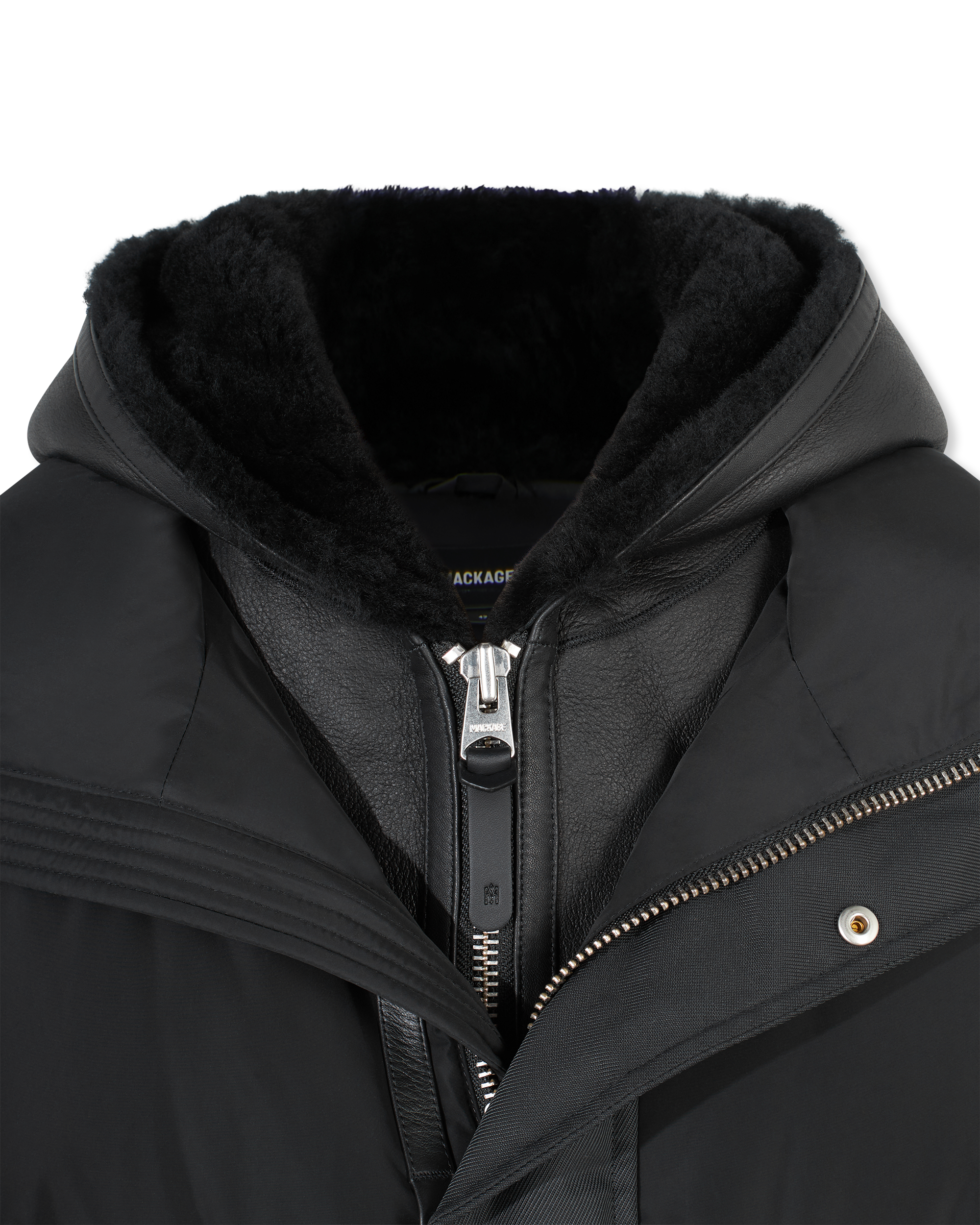 Riley Hooded Down Jacket