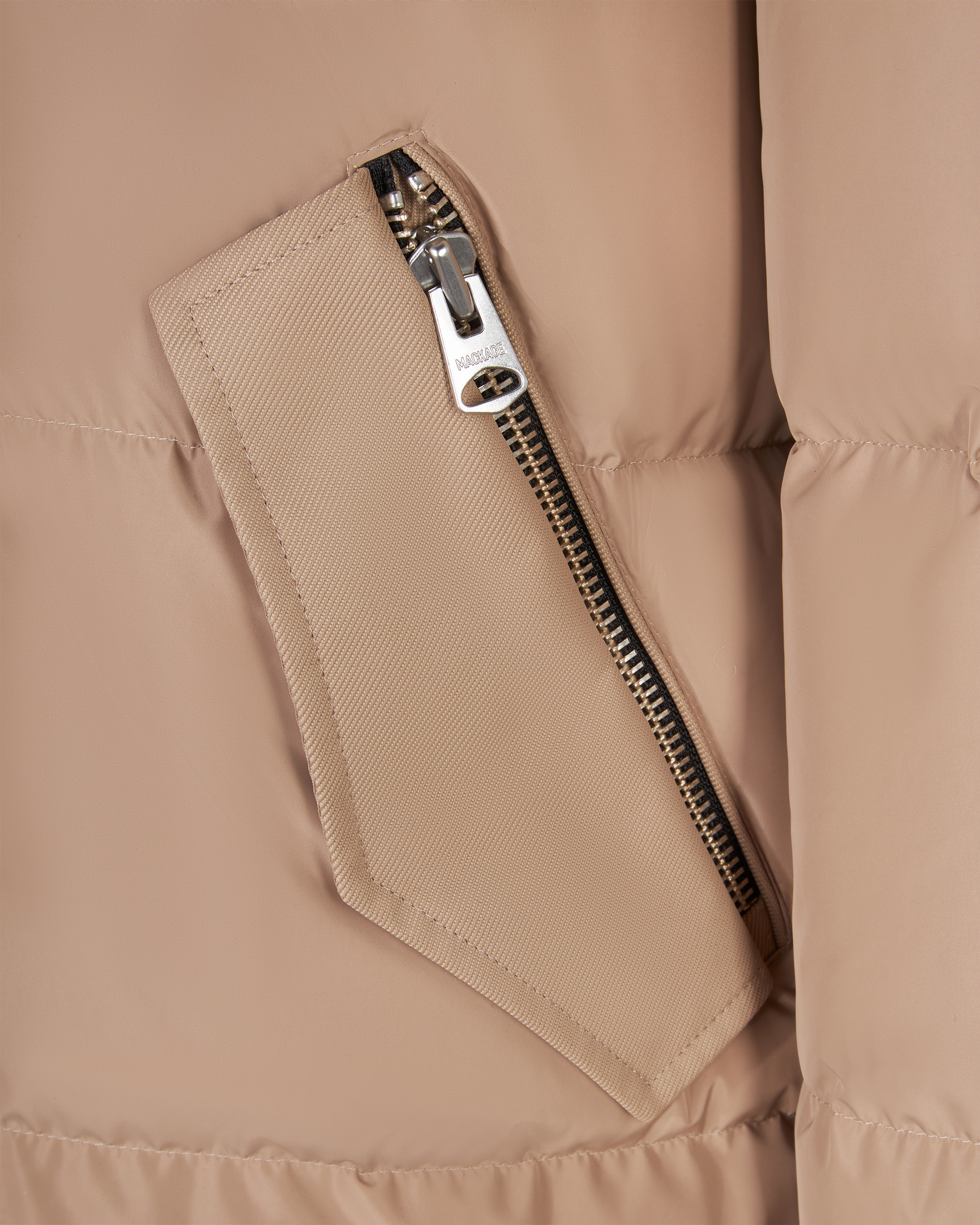 Riley Hooded Down Jacket