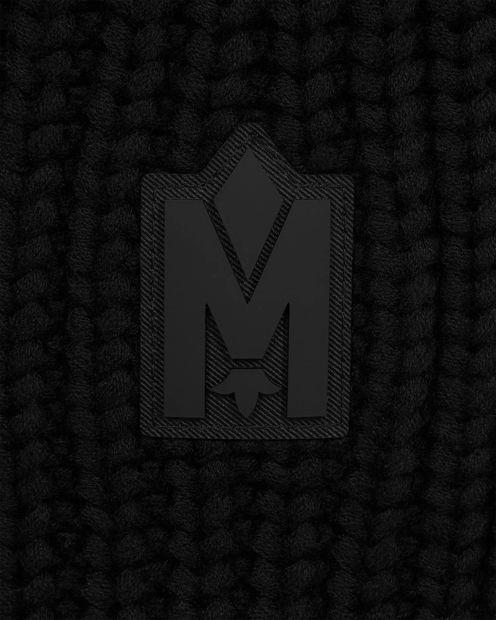 Nell Rib Knit Rectangular Scarf - DIHSAN