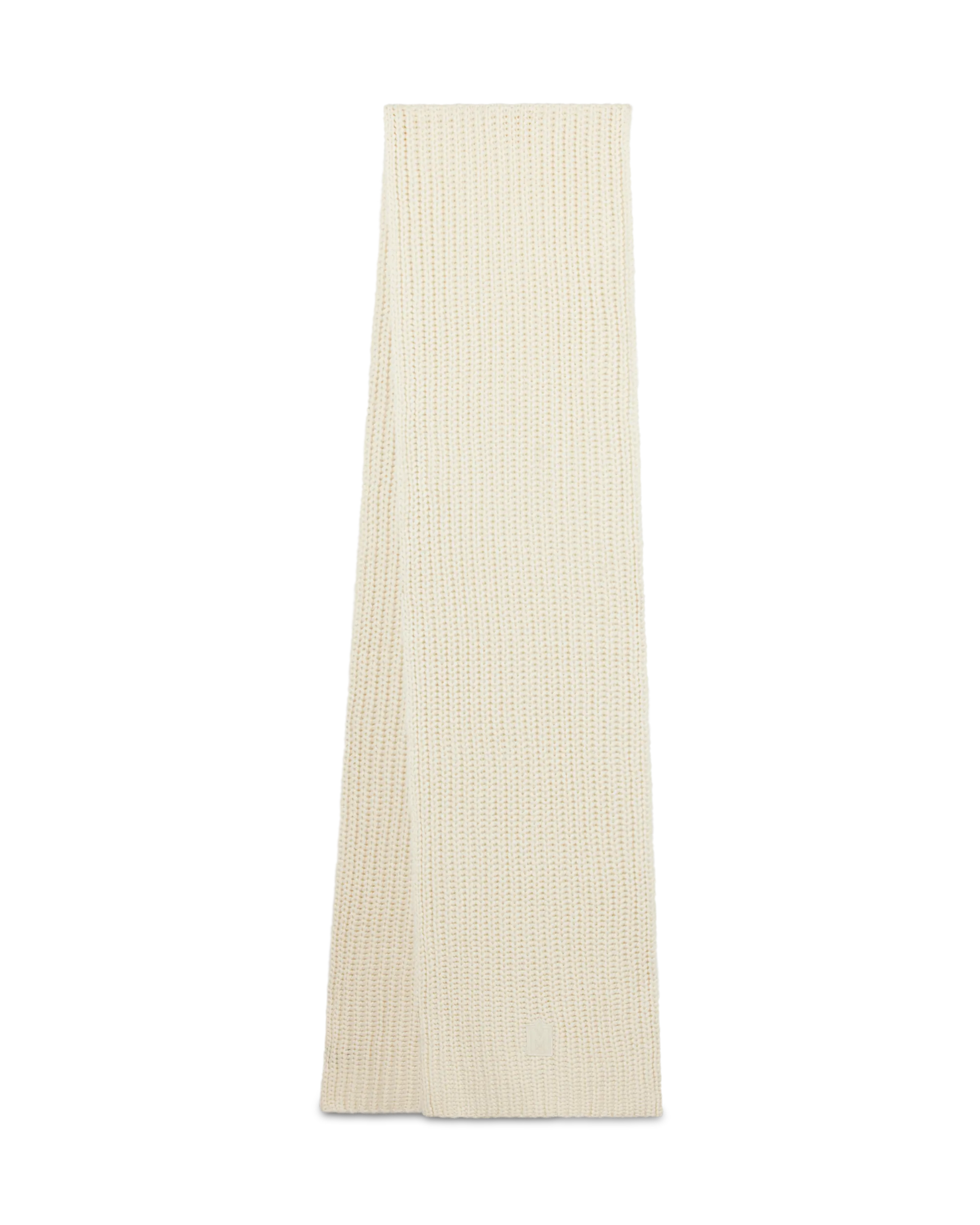 Nell Rib Knit Rectangular Scarf - DIHSAN