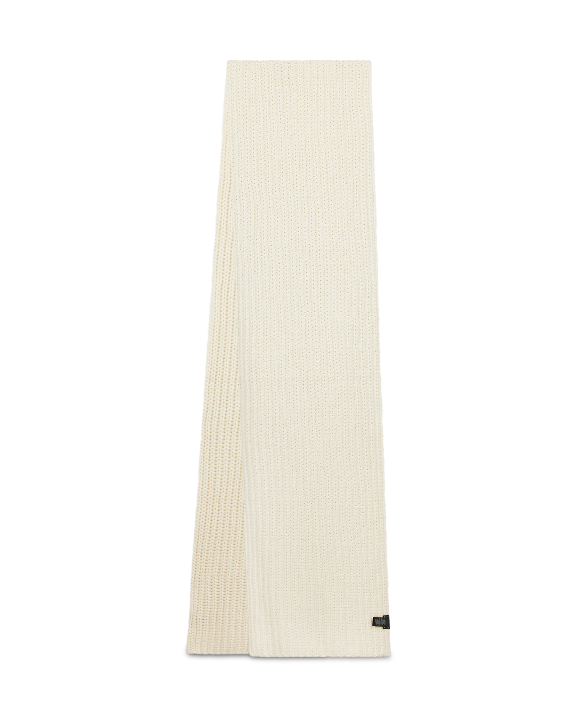 Nell Rib Knit Rectangular Scarf - DIHSAN