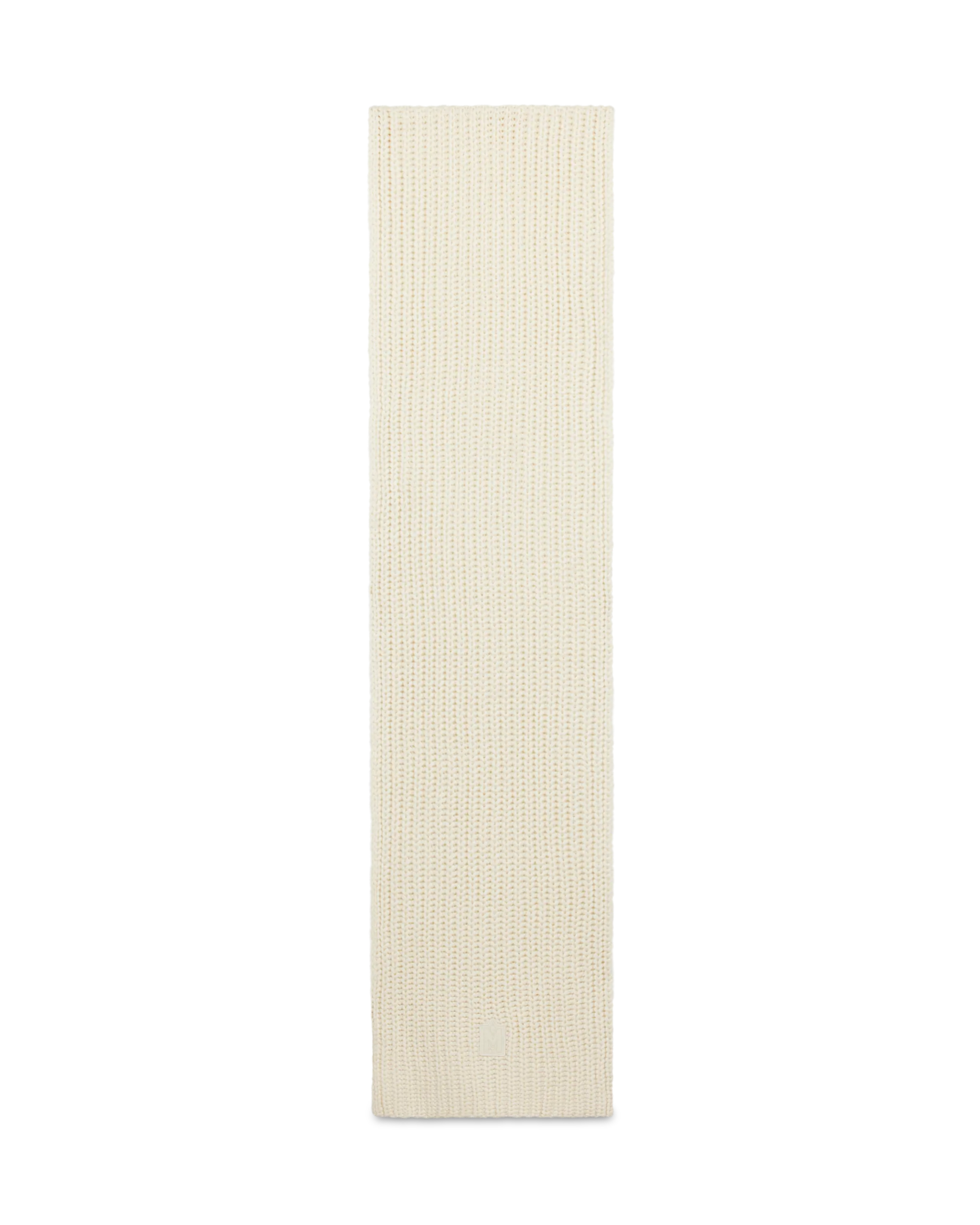 Nell Rib Knit Rectangular Scarf - DIHSAN