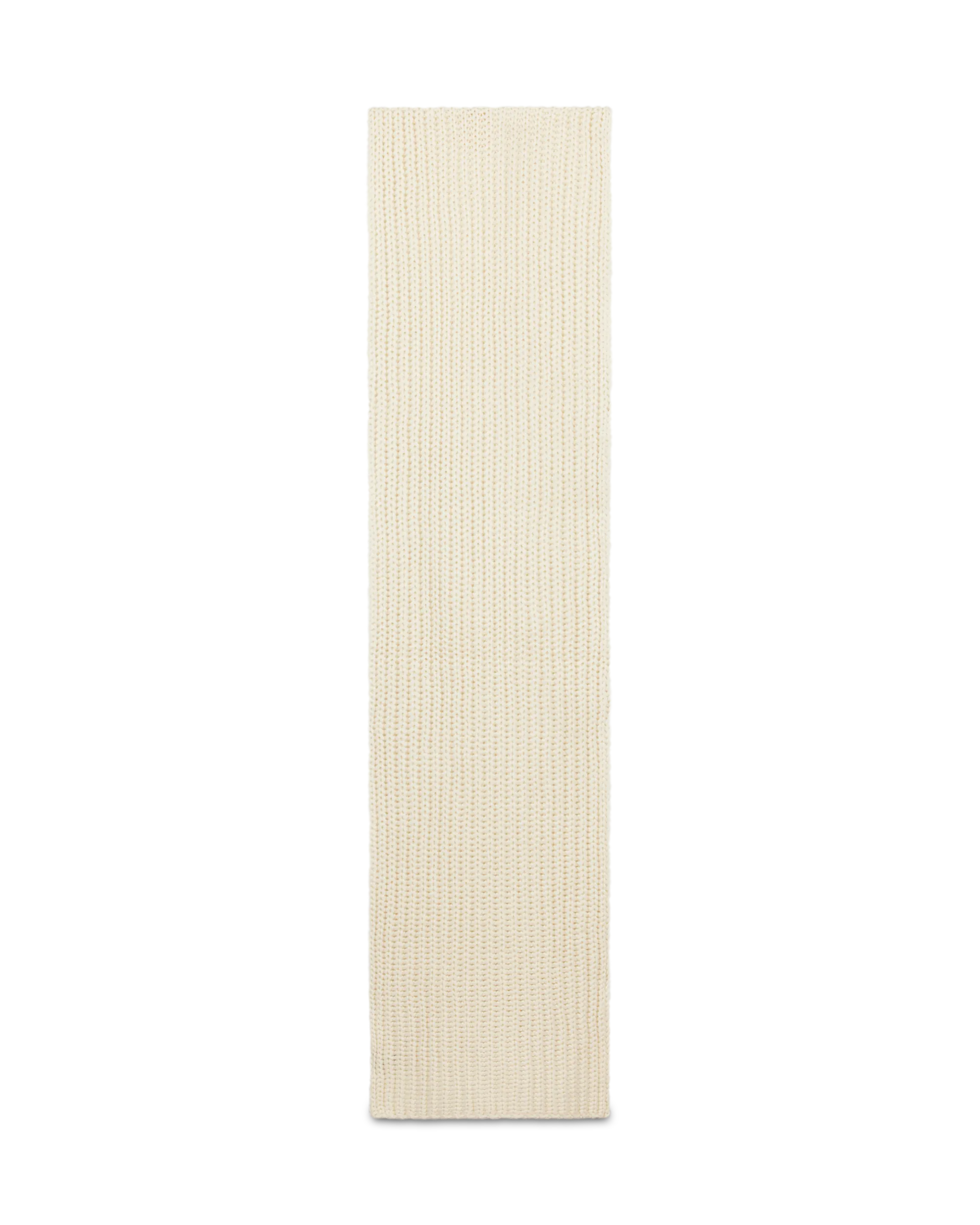 Nell Rib Knit Rectangular Scarf - DIHSAN