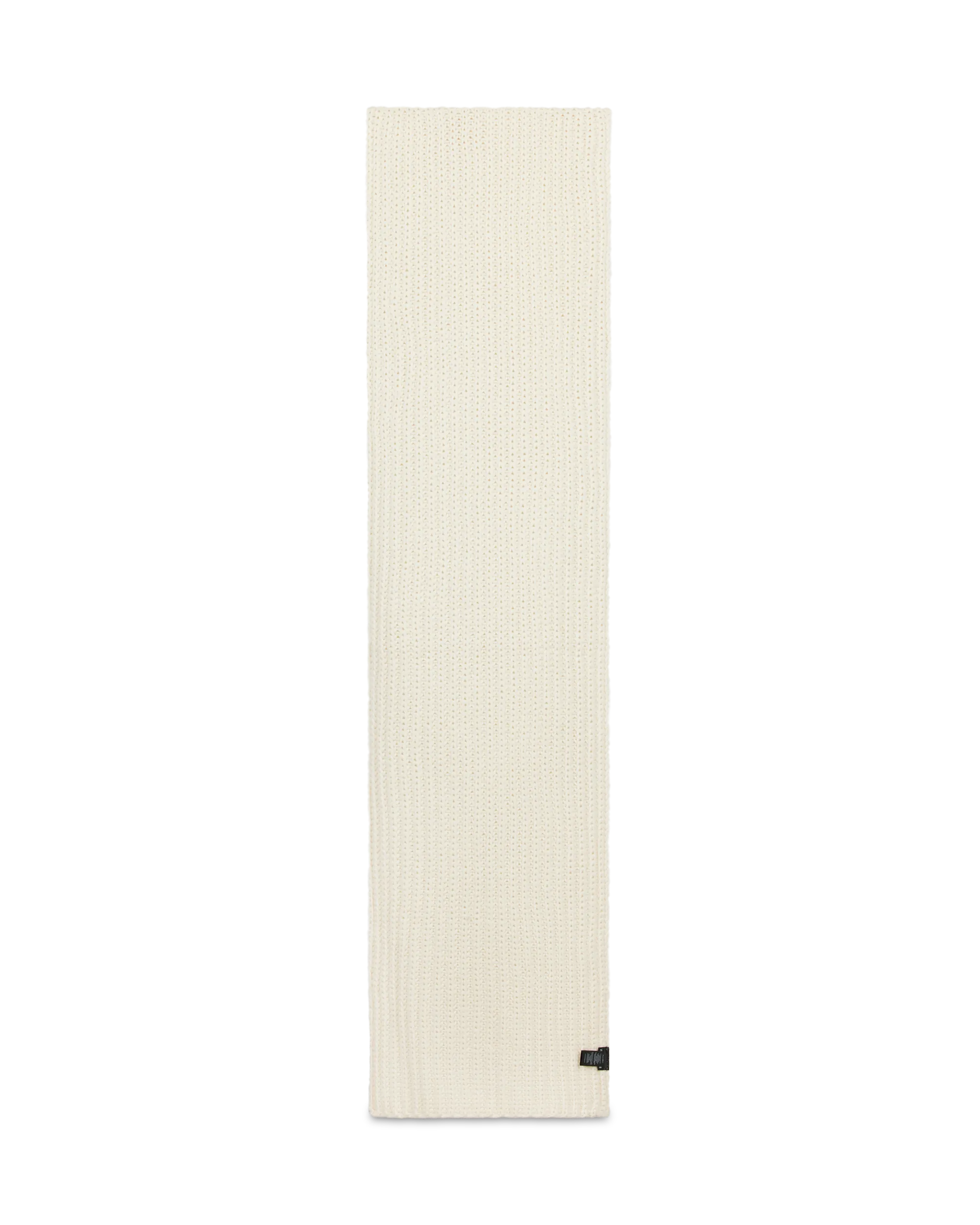 Nell Rib Knit Rectangular Scarf - DIHSAN