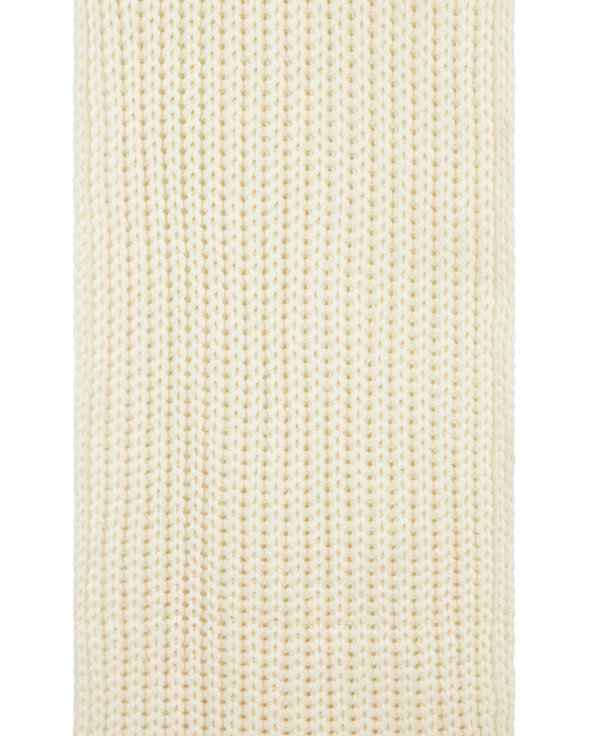 Nell Rib Knit Rectangular Scarf - DIHSAN