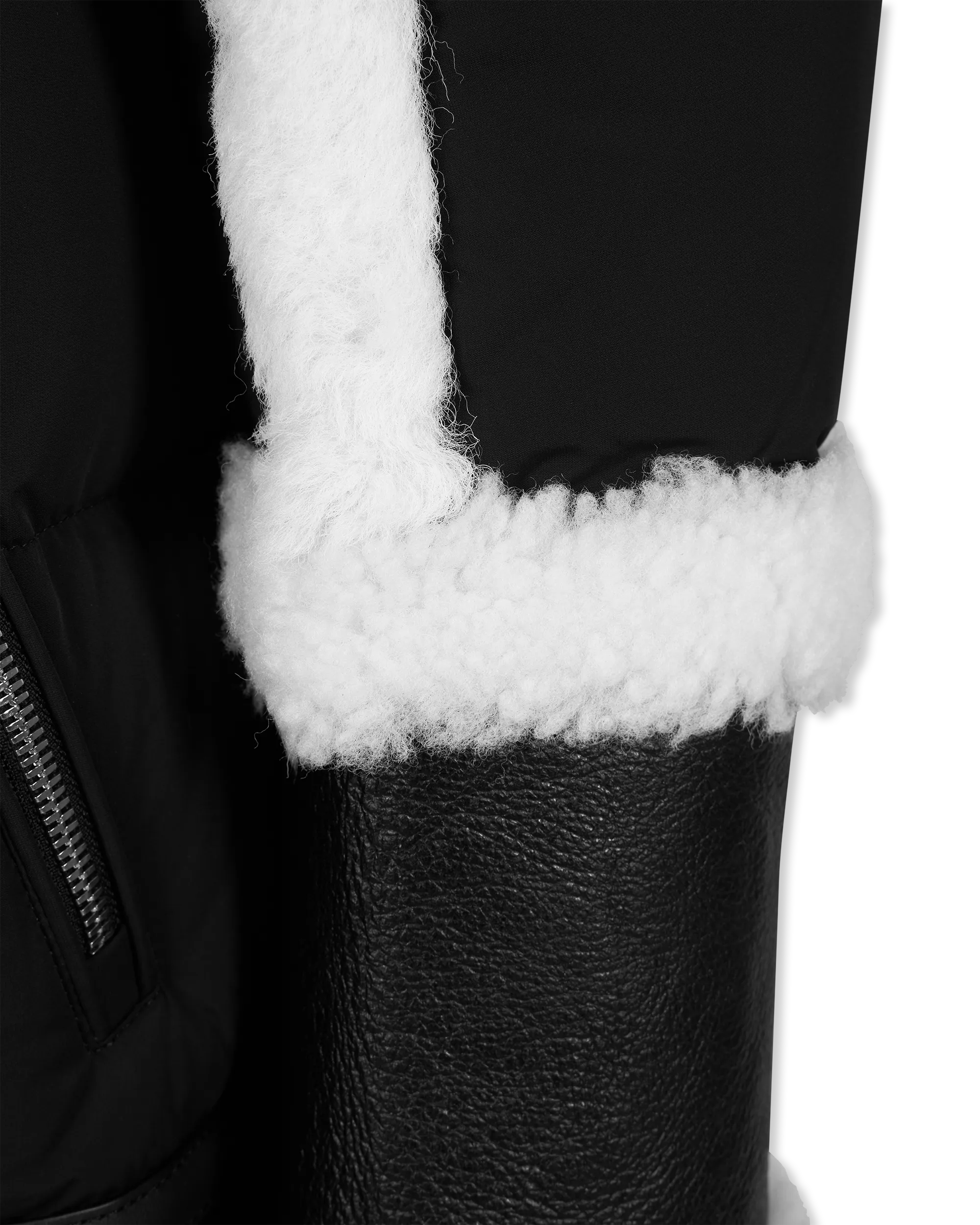 Lilibeth Mixed Media Jacket - DIHSAN