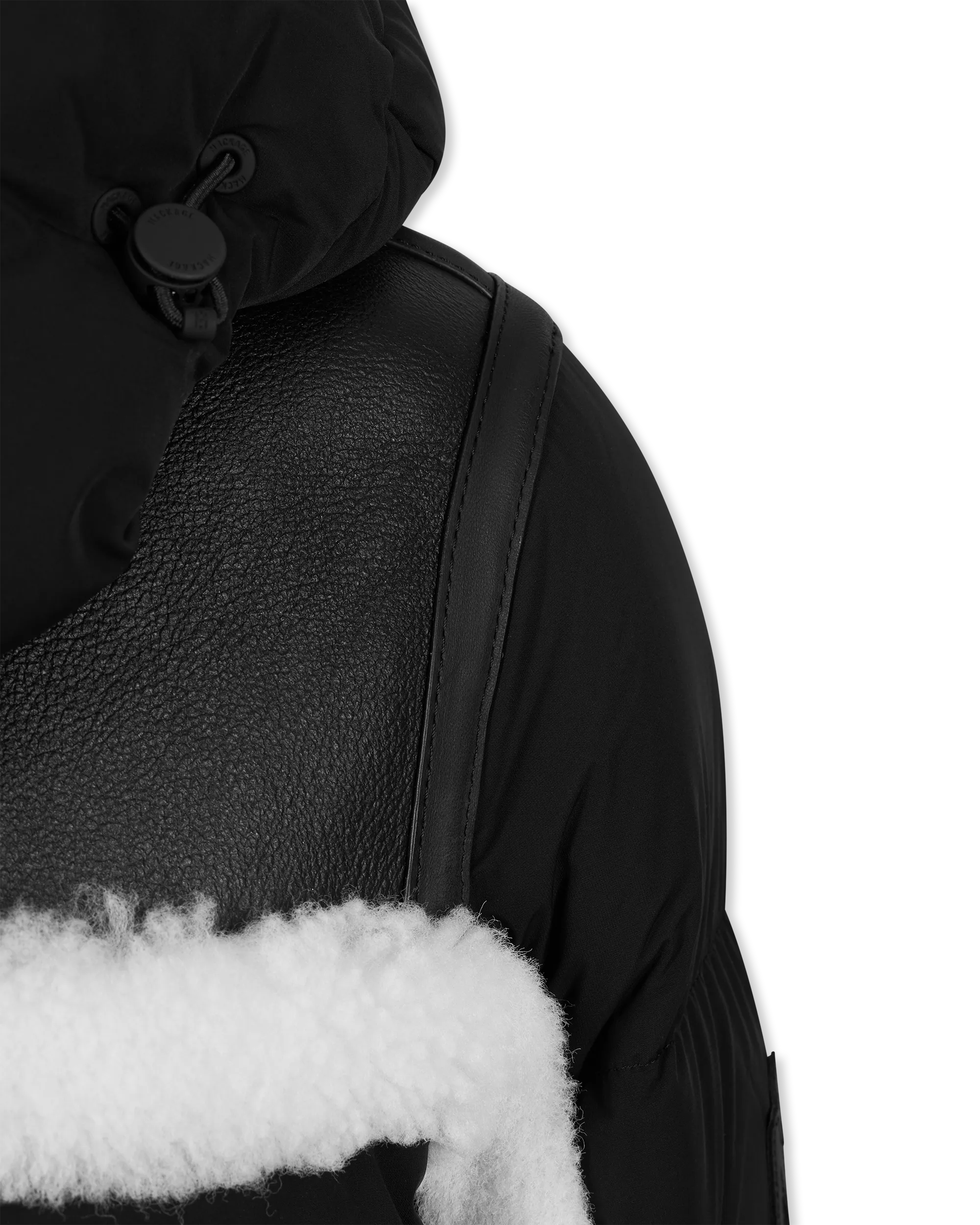 Lilibeth Mixed Media Jacket - DIHSAN