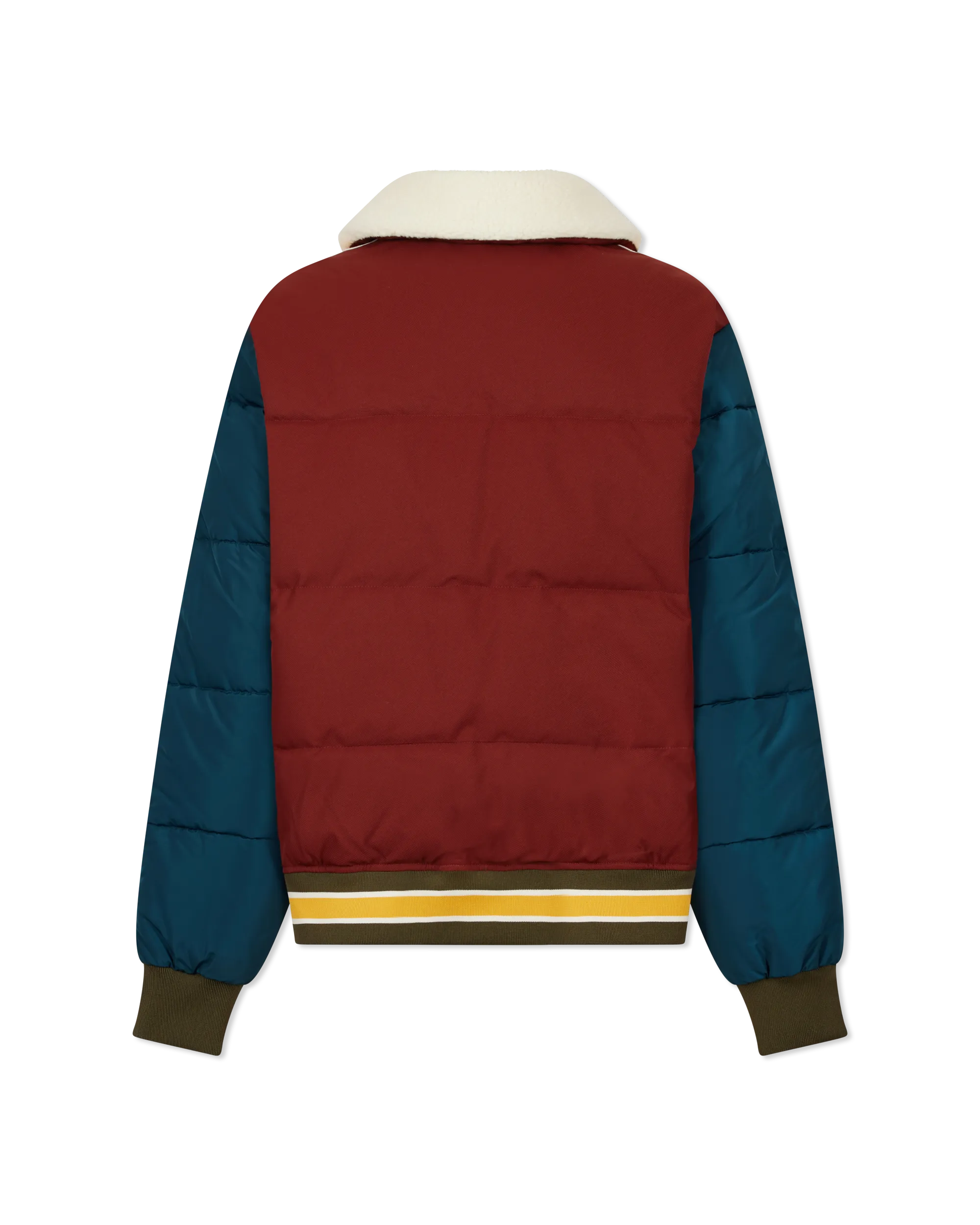 Kive Quilted Aviator Puffer Jacket - DIHSAN