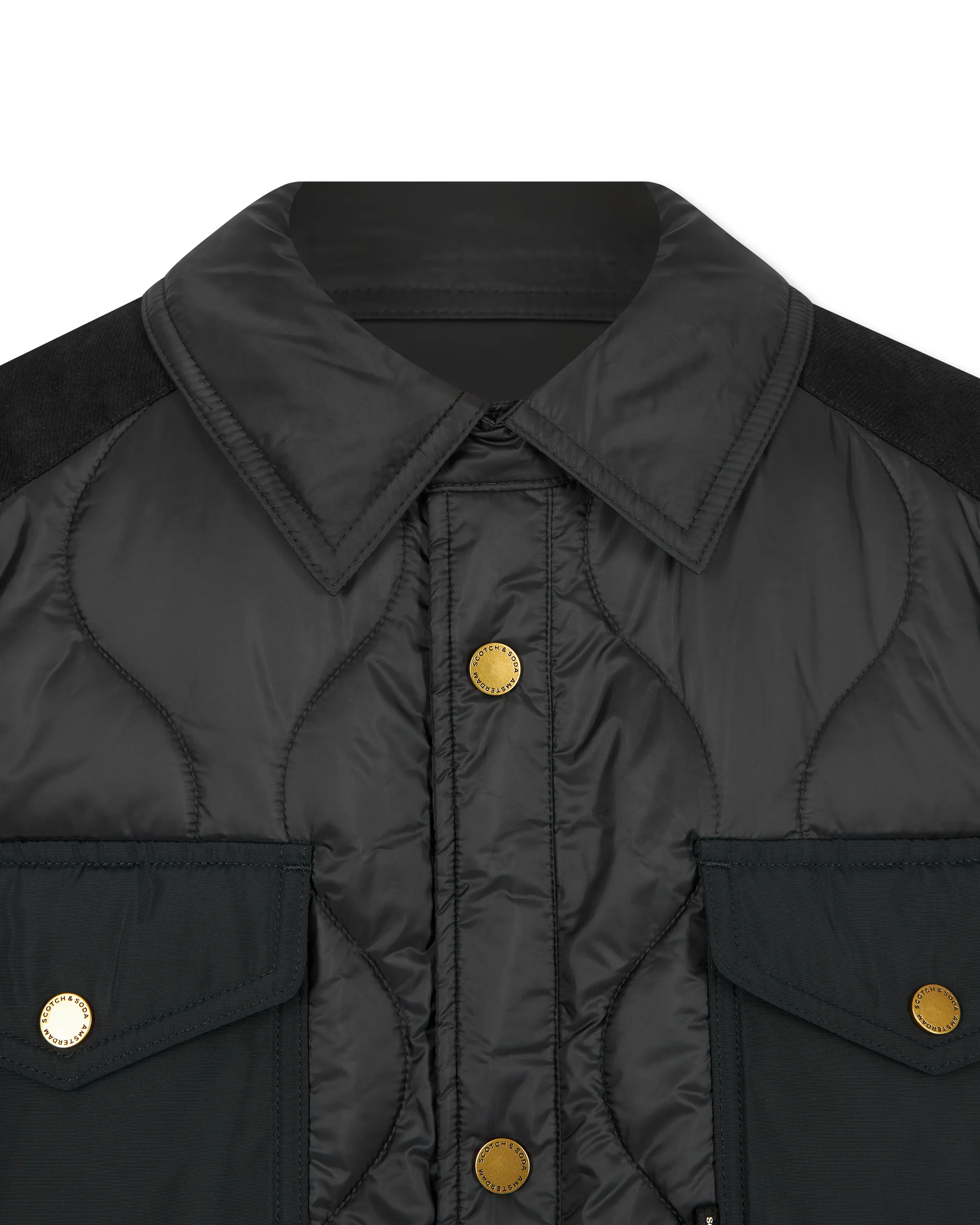 Ivik Padded Overshirt - DIHSAN