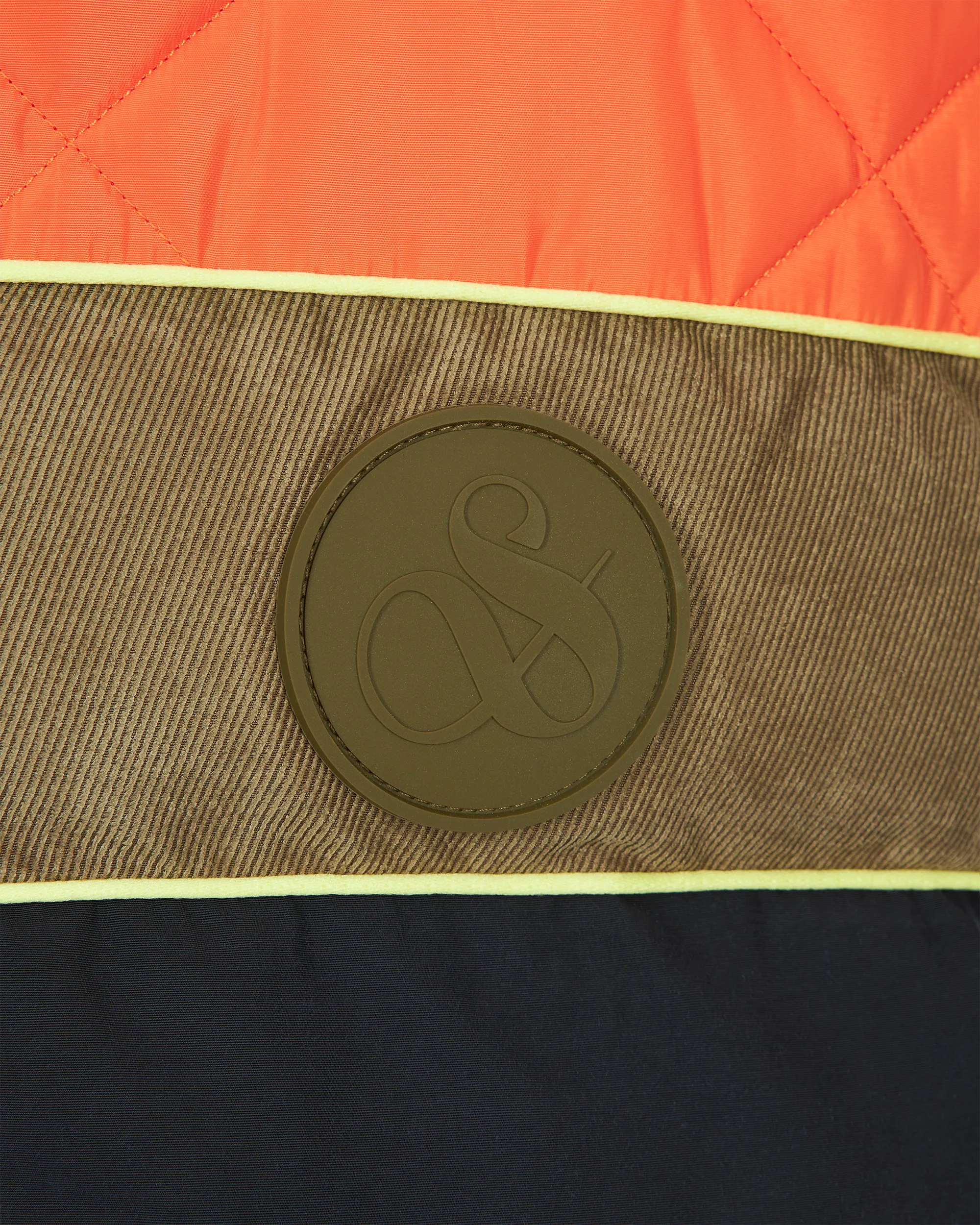 Ovela Mixed Media Quilted Vest - DIHSAN