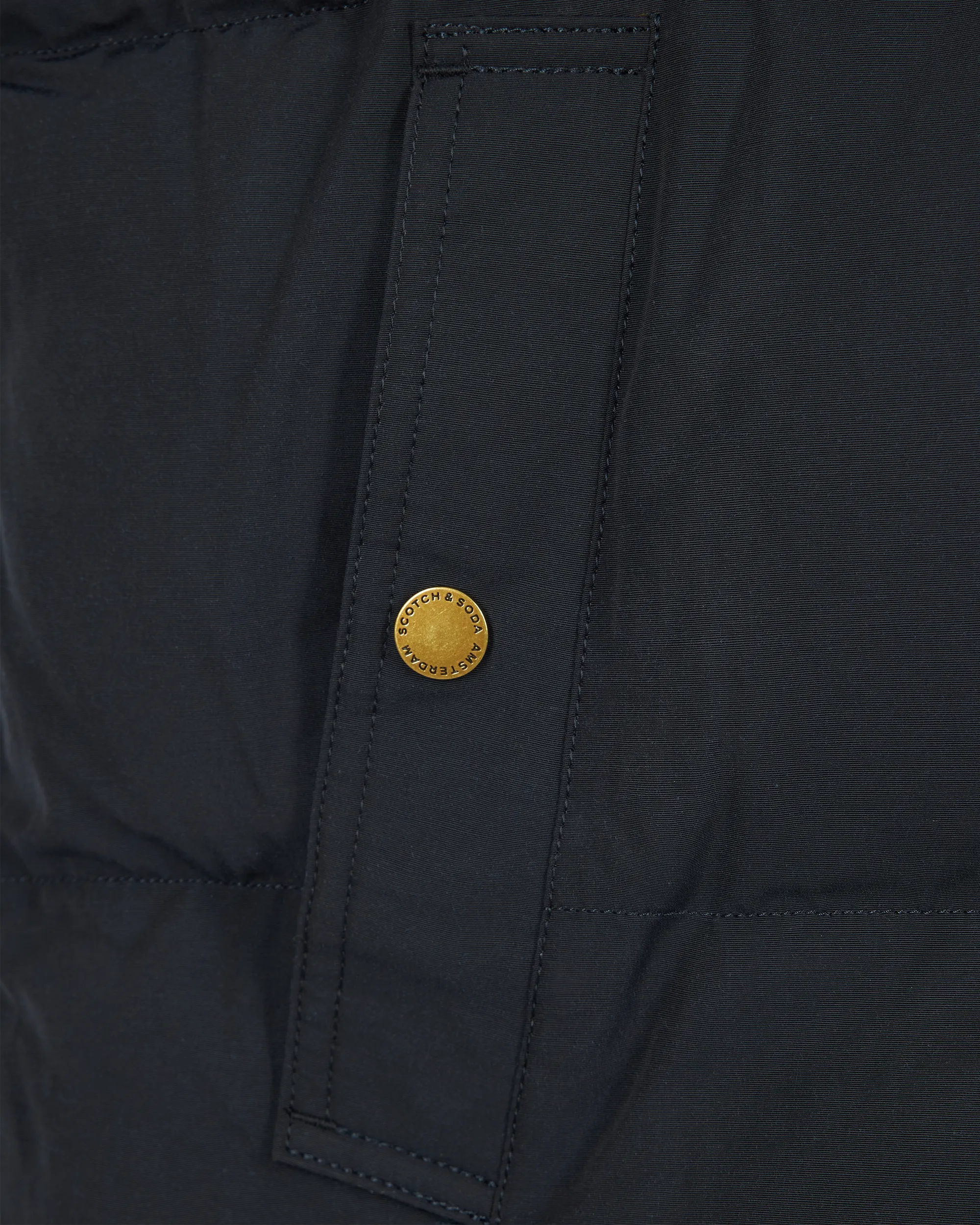 Ovela Mixed Media Quilted Vest - DIHSAN