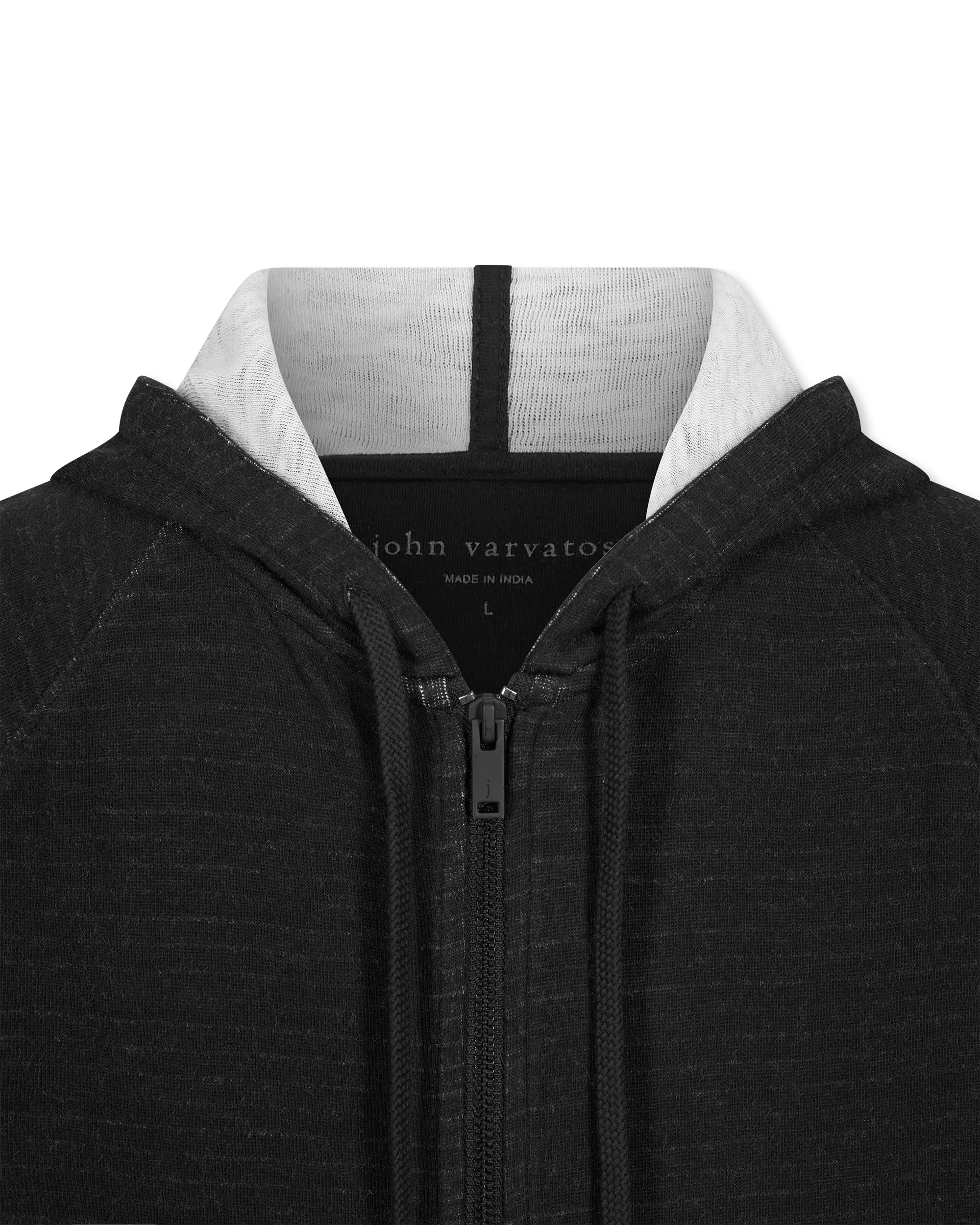 Double Knit Plaited Providence Hoodie - DIHSAN