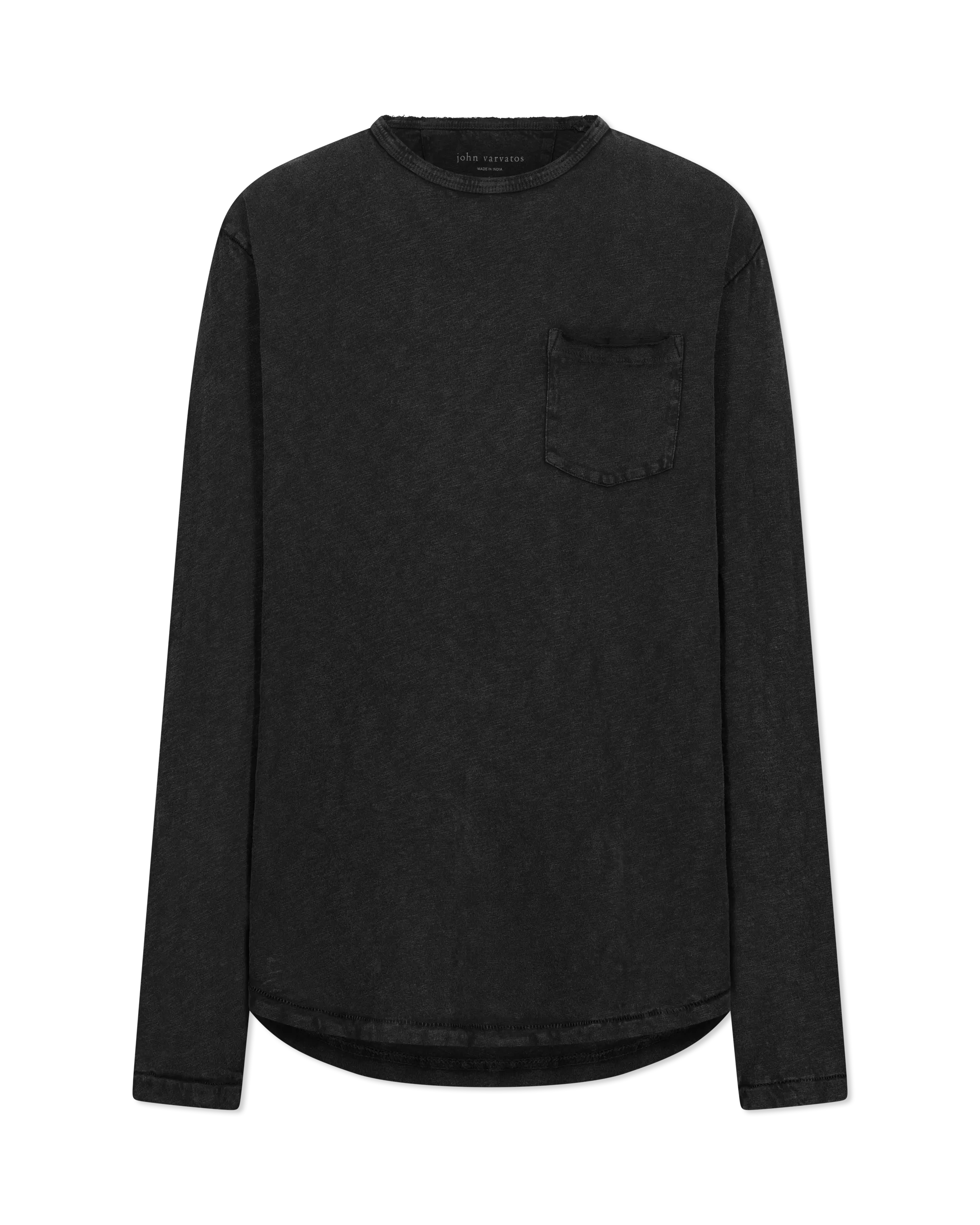 Sid Long Sleeve Crewneck T-Shirt - DIHSAN