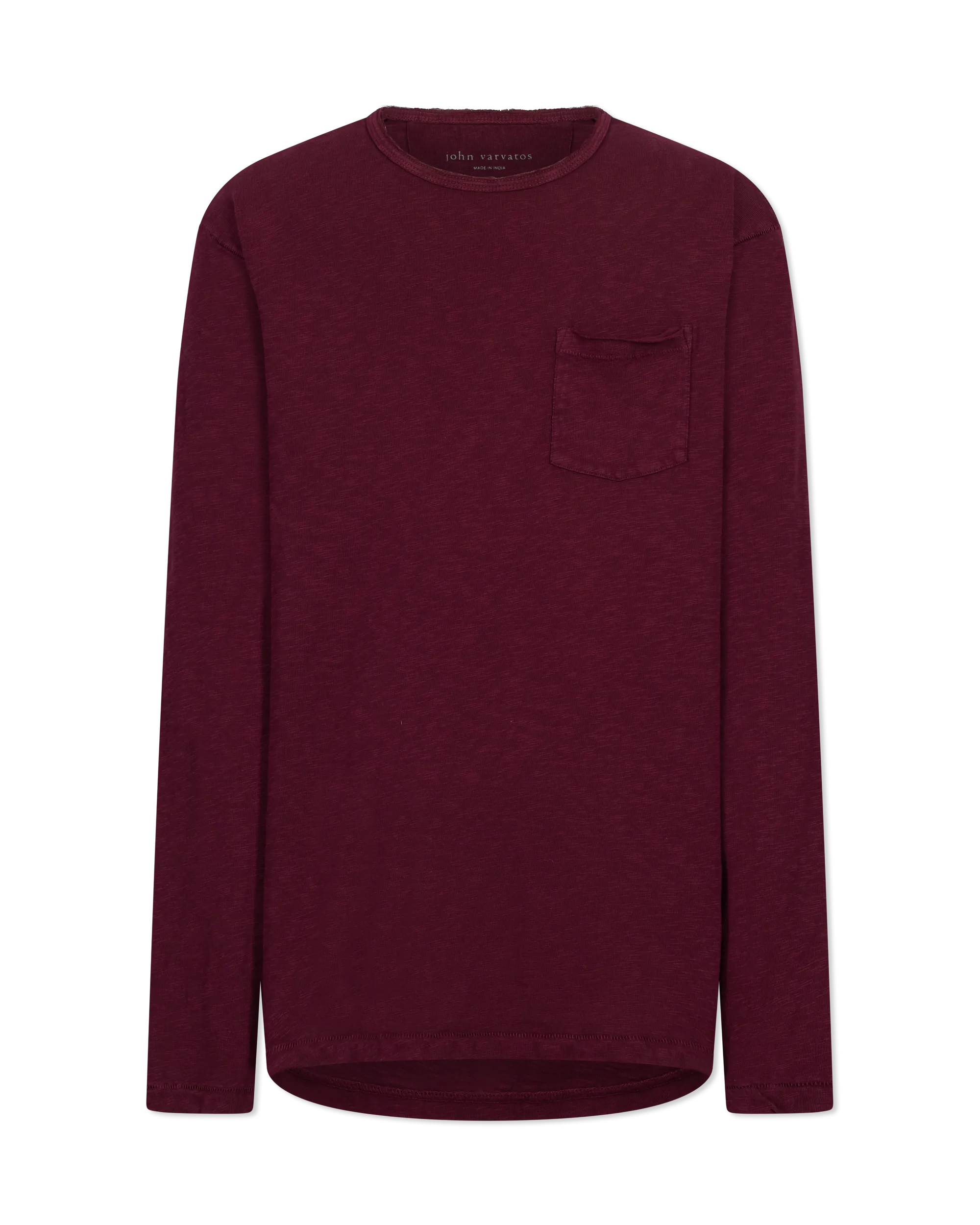 Sid Long Sleeve Crewneck T-Shirt - DIHSAN