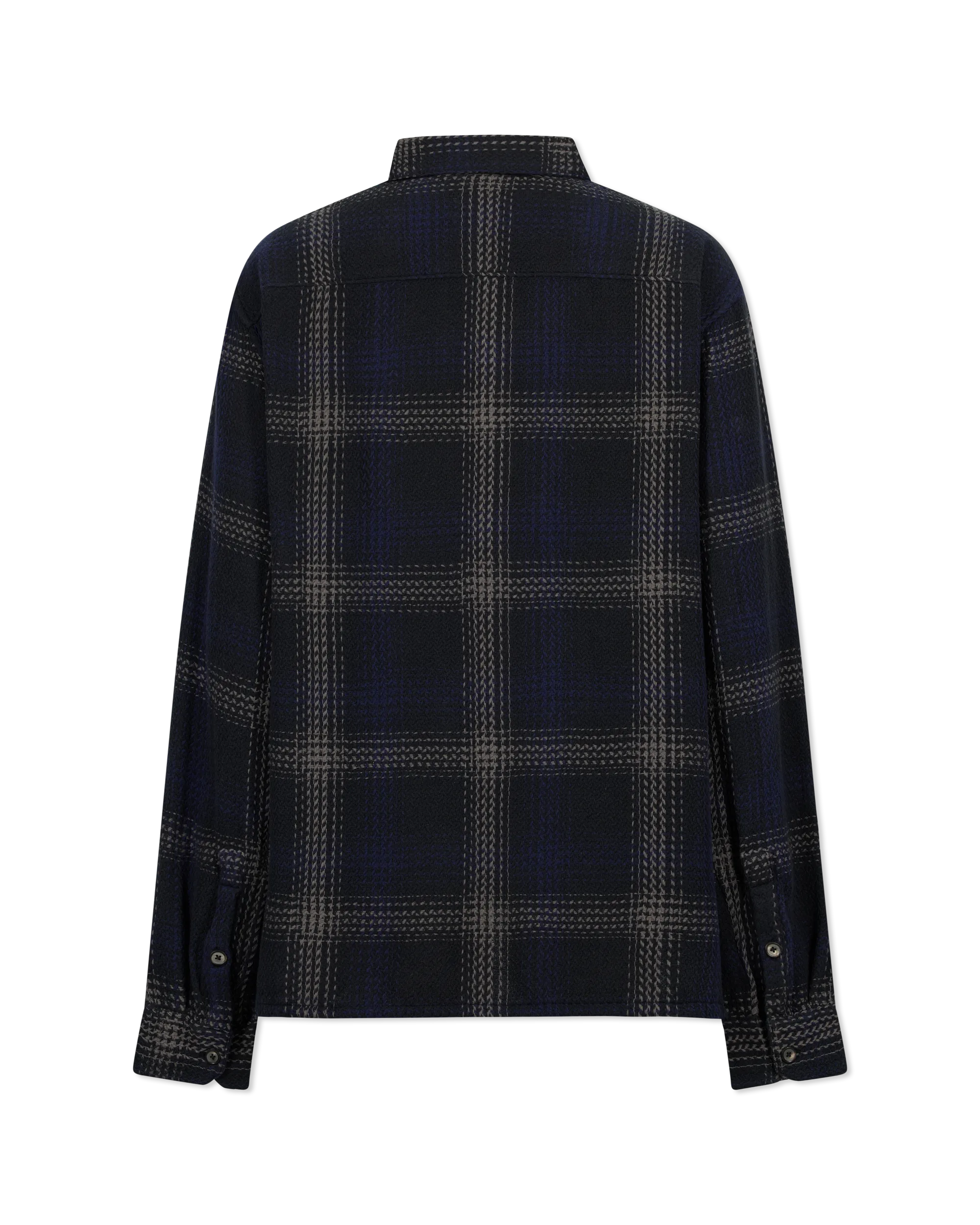 Cole Large Plaid Printed Shirt - DIHSAN