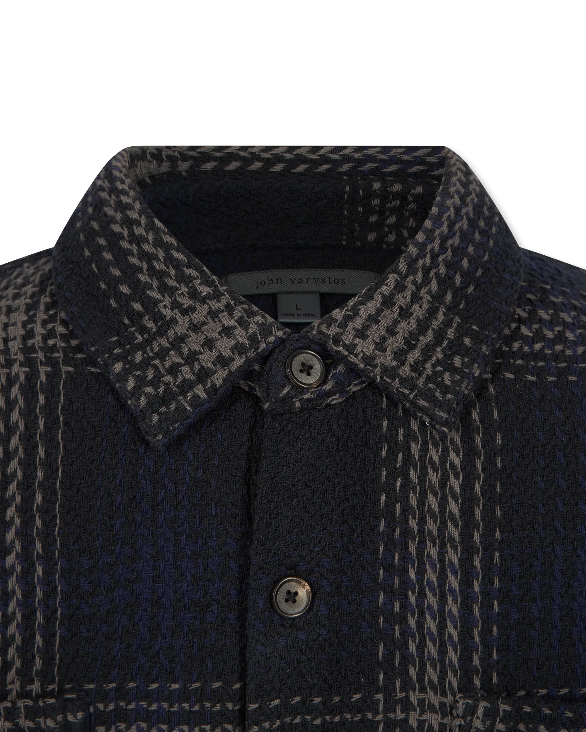 Cole Large Plaid Printed Shirt - DIHSAN