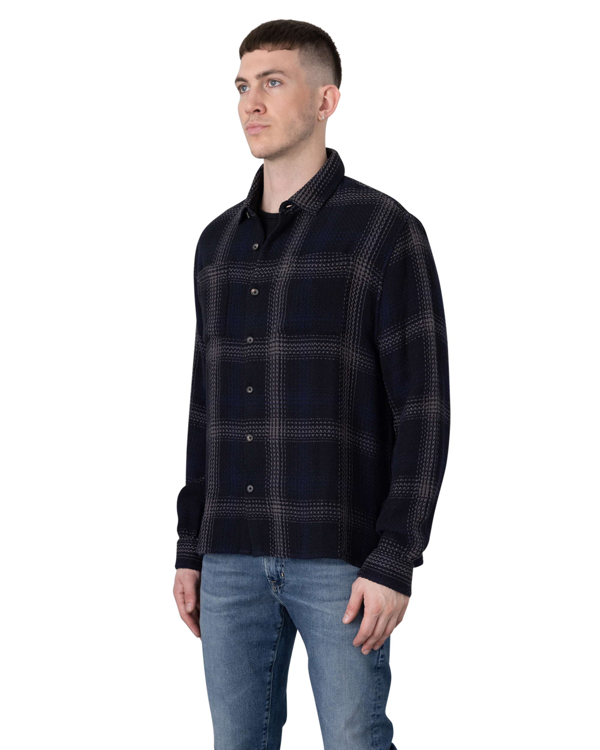 Cole Large Plaid Printed Shirt