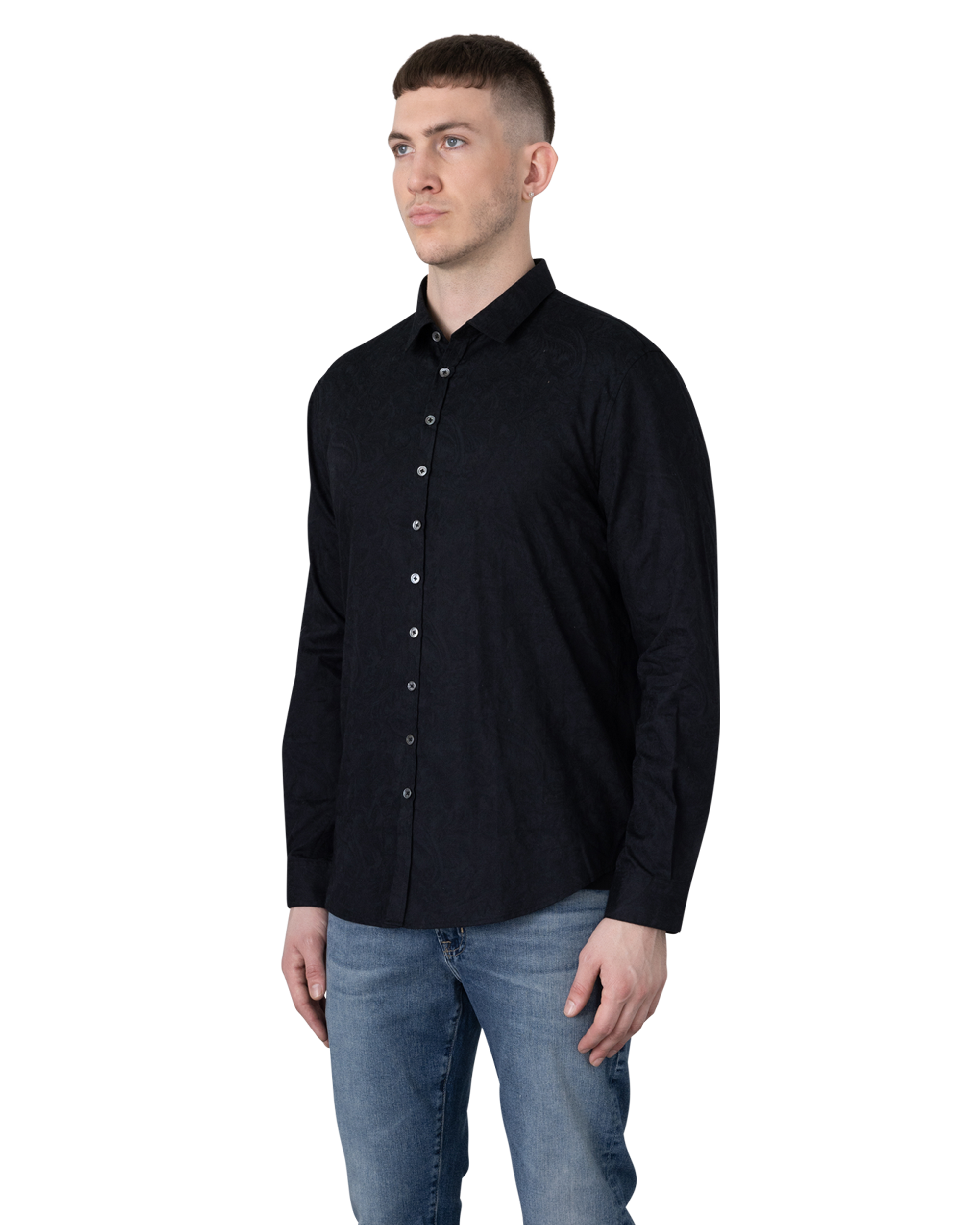 Bucks Multi Button Slim Fit Shirt