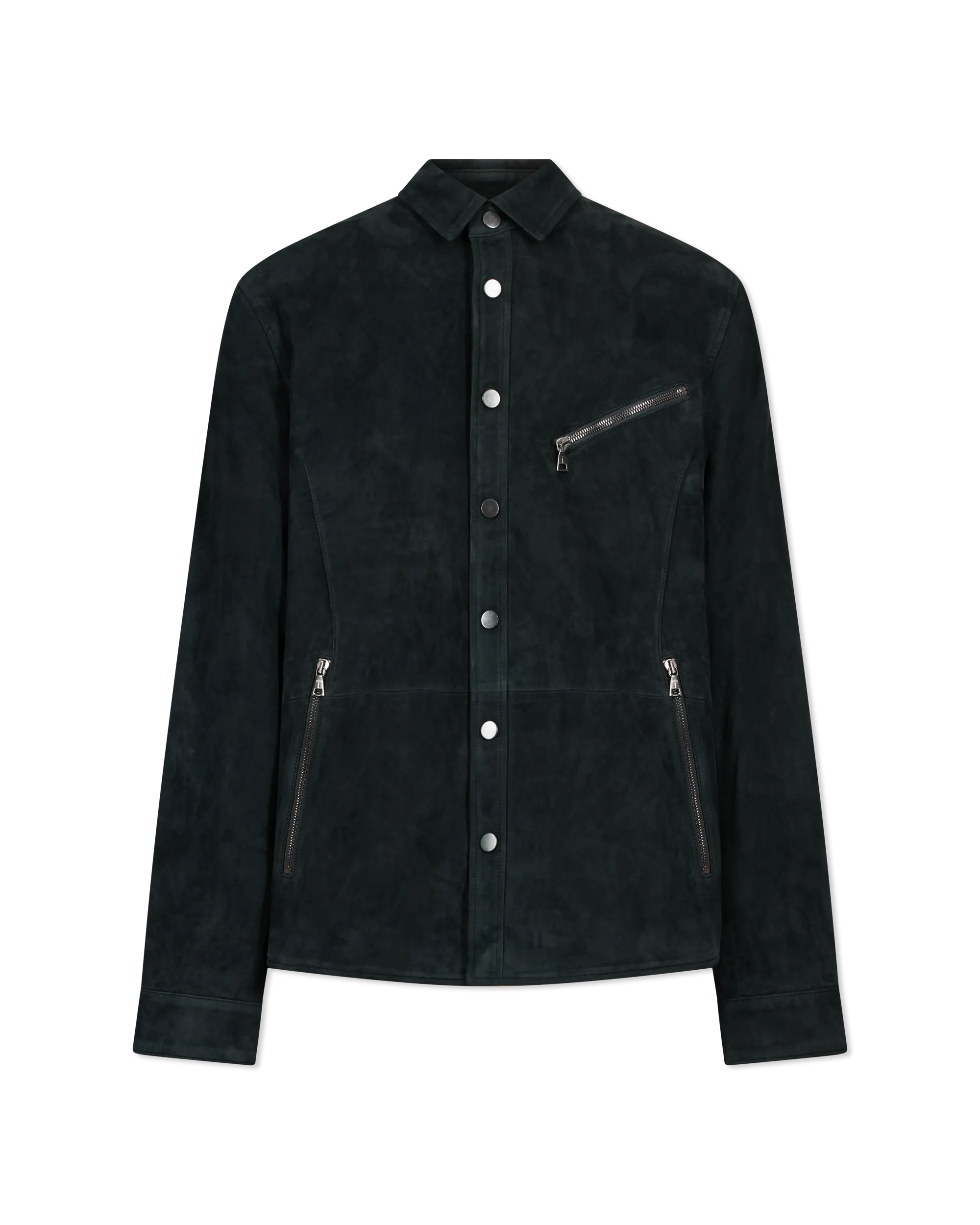 Kadd Suede Shirt Jacket - DIHSAN
