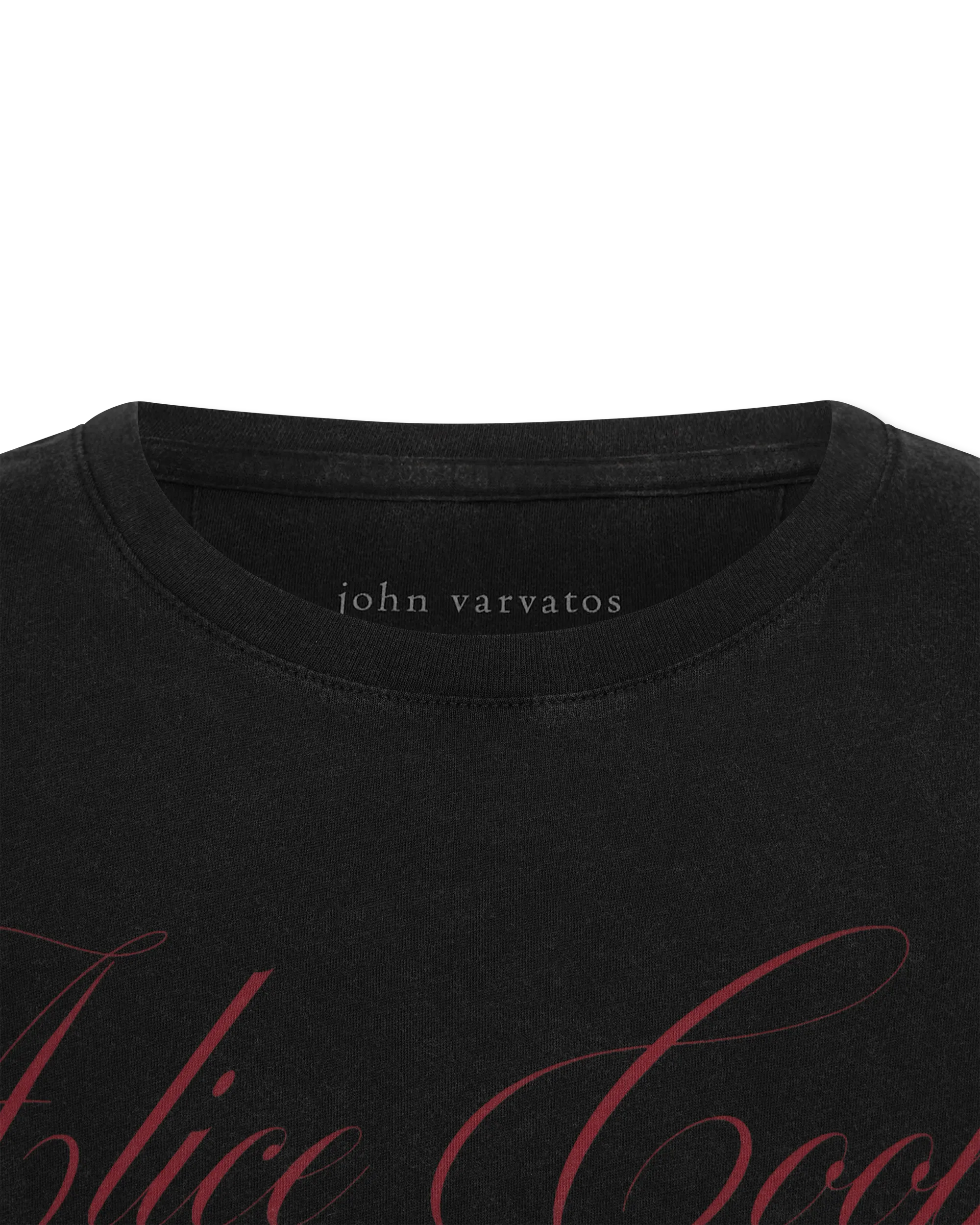 Alice Cooper Script T-shirt - DIHSAN