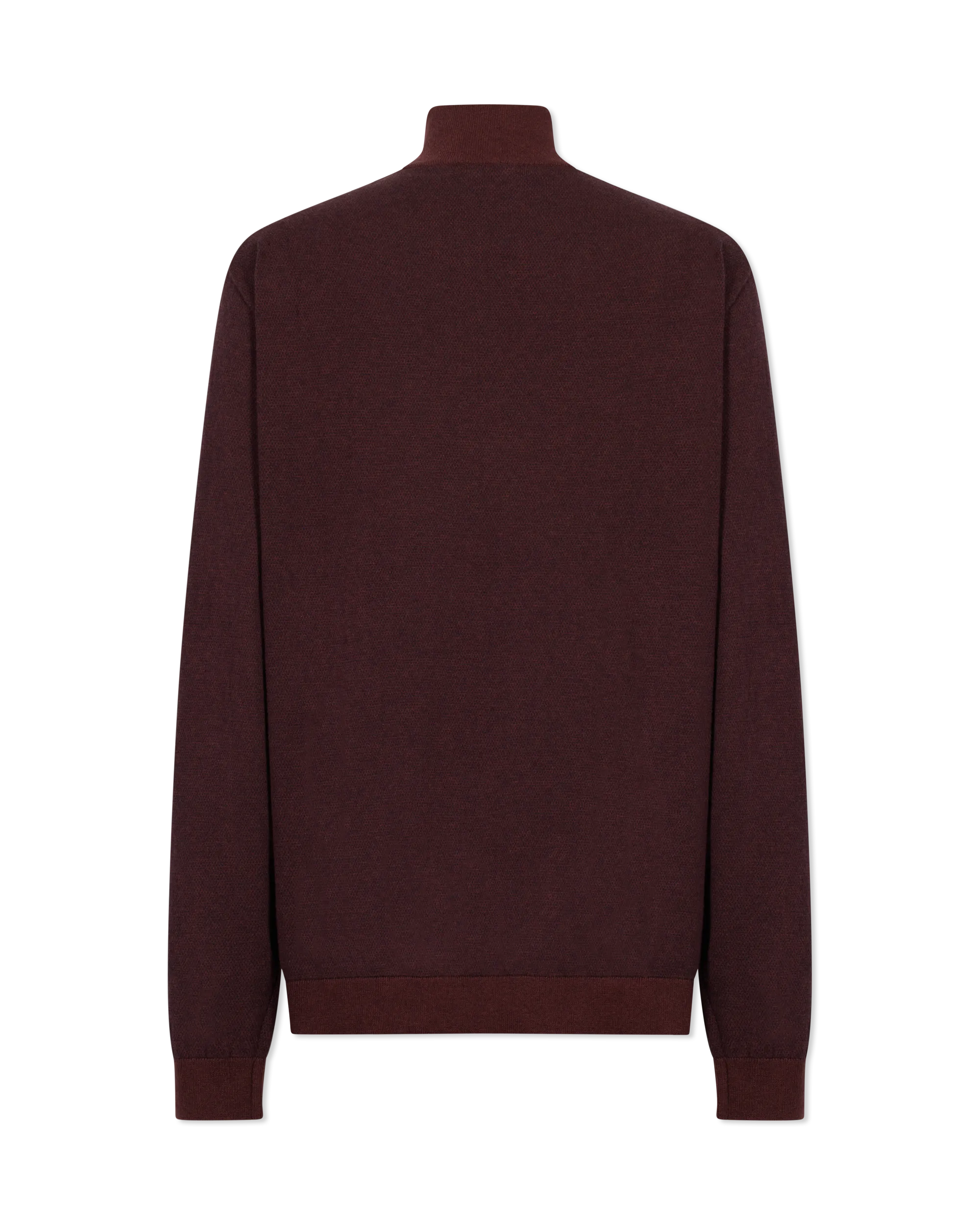 Grand Birdseye Half-Zip Sweater - DIHSAN