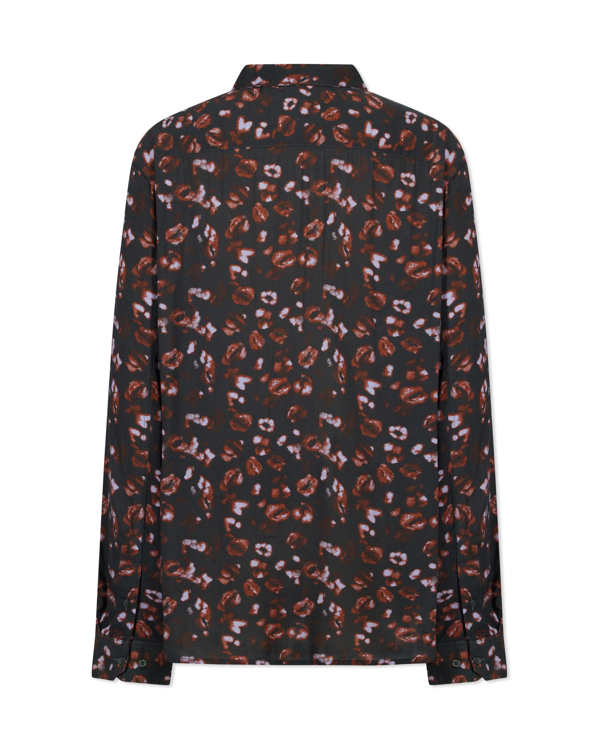 Rodney Kiss Printed Long Sleeve Shirt - DIHSAN