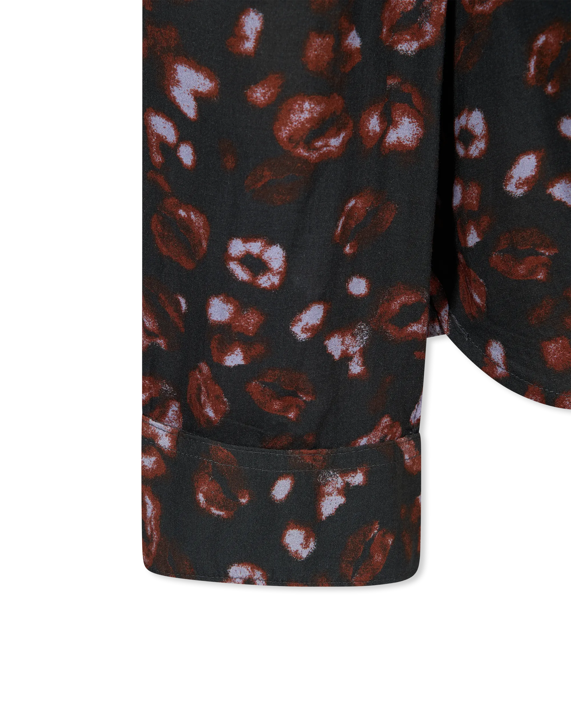 Rodney Kiss Printed Long Sleeve Shirt - DIHSAN