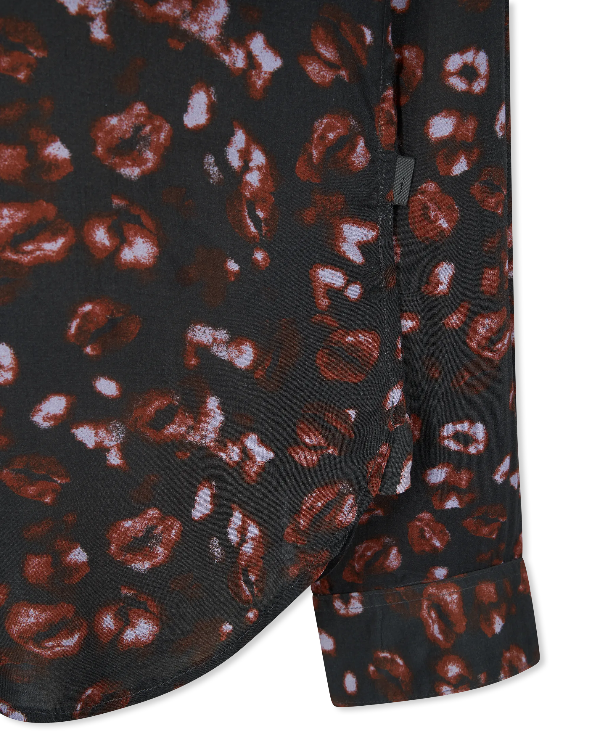 Rodney Kiss Printed Long Sleeve Shirt - DIHSAN